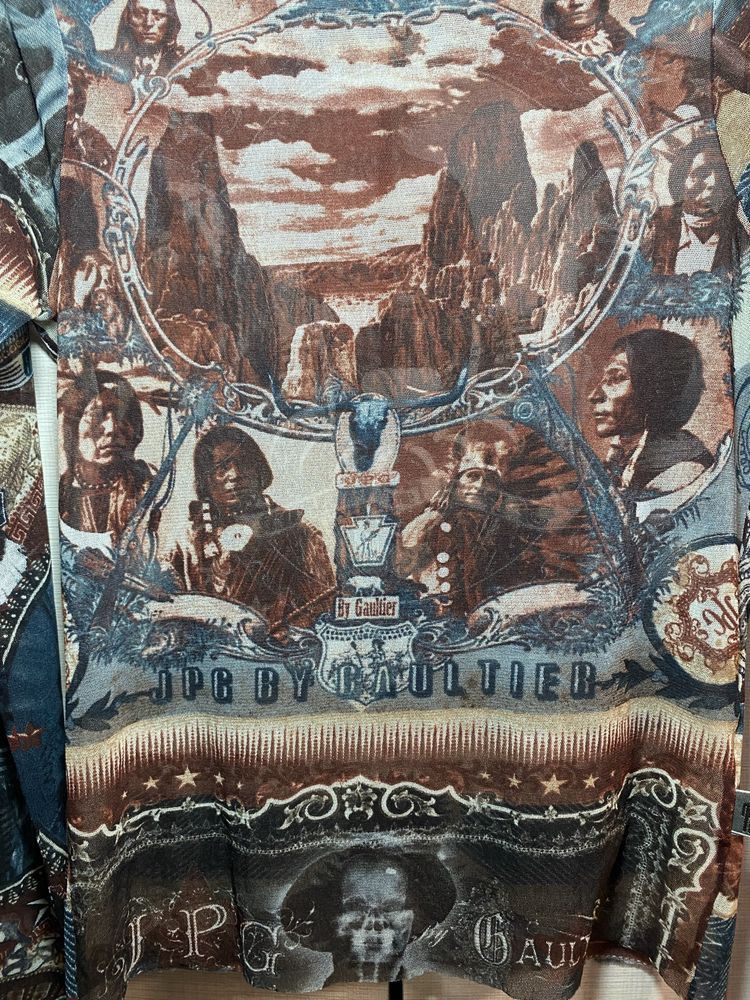 Jean Paul Gaultier JPG Gaultier Jean Paul Indian Vintage Mesh Top Size S / US 4 / IT 40 - 3 Thumbnail