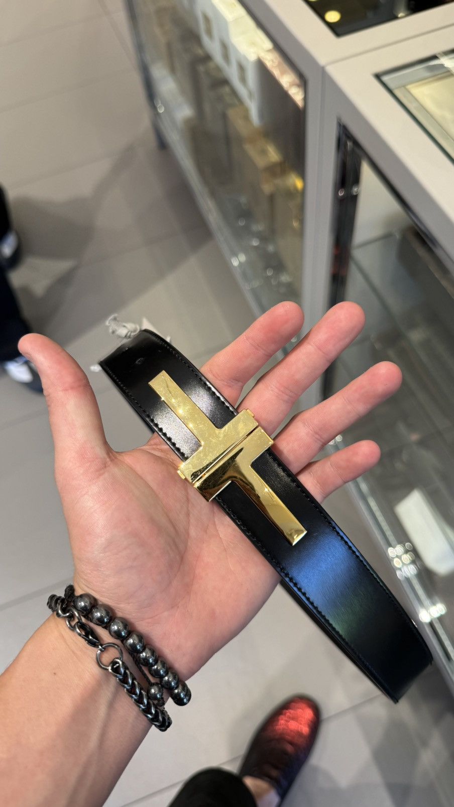Tom Ford Tom ford clasp belt Size ONE SIZE - 1 Thumbnail