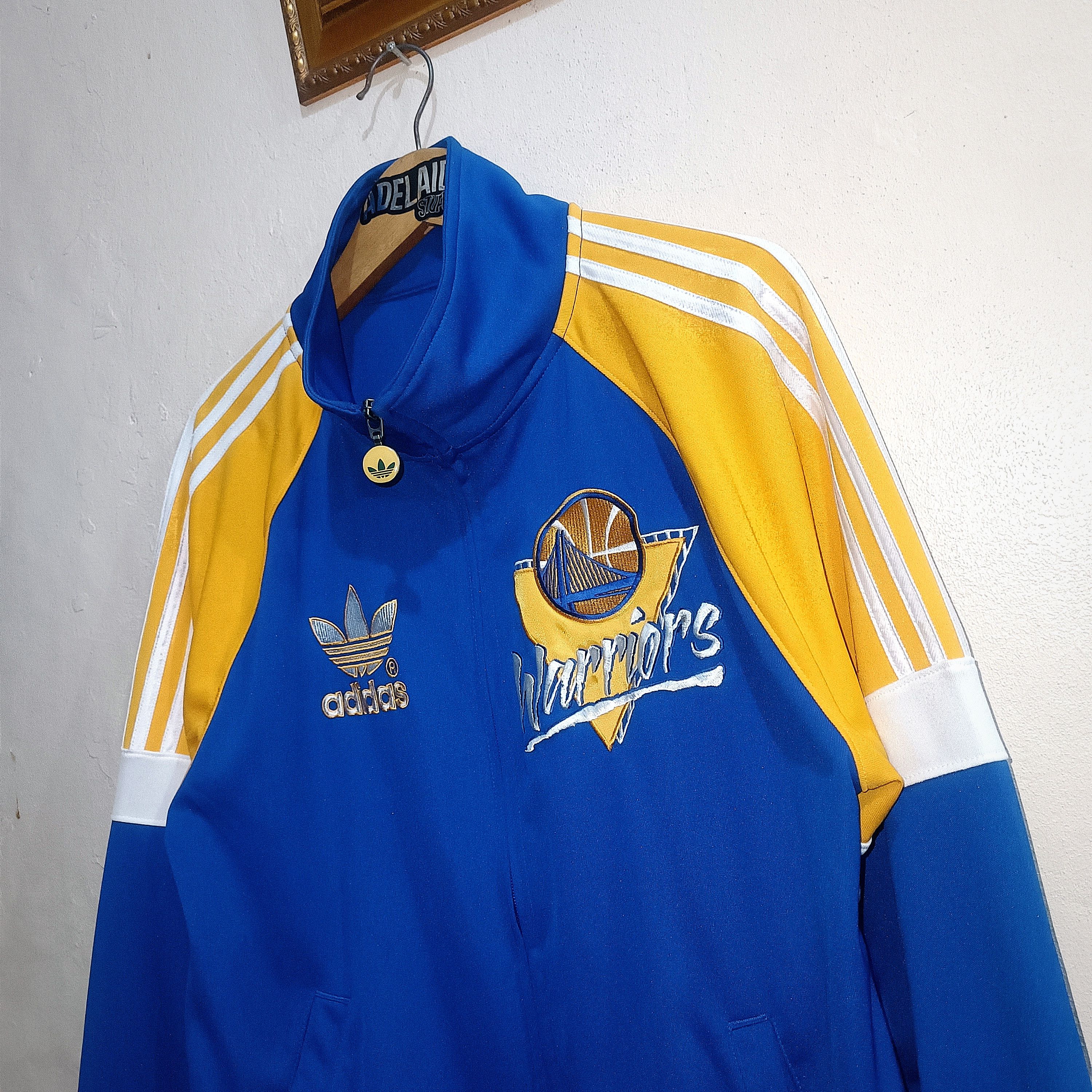 Adidas Tracktop Adidas NBA Golden State Warriors Size US S / EU 44-46 / 1 - 2 Thumbnail