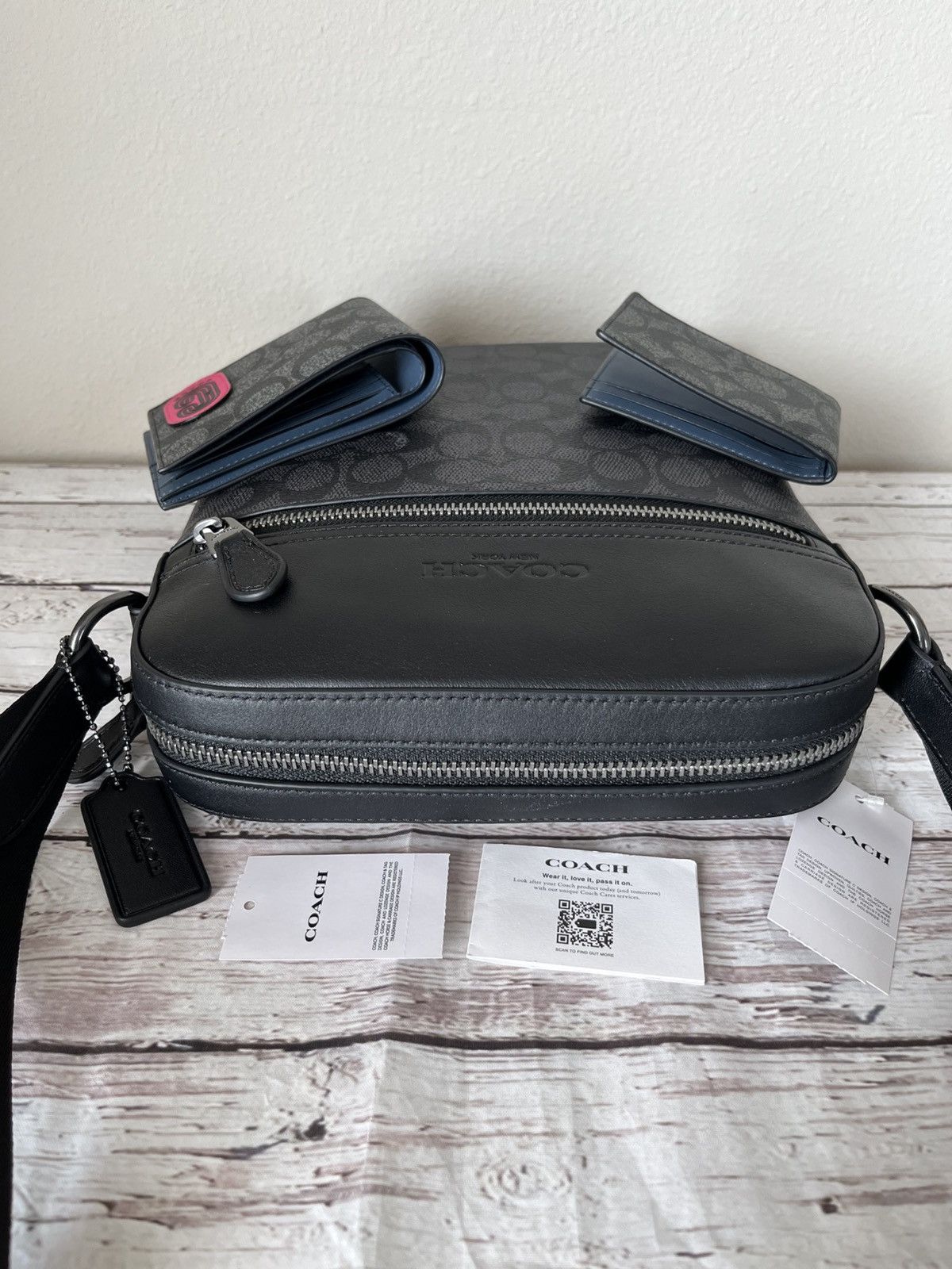 Coach Coach Houston Flight Bag In Signature Set Size ONE SIZE - 7 Thumbnail