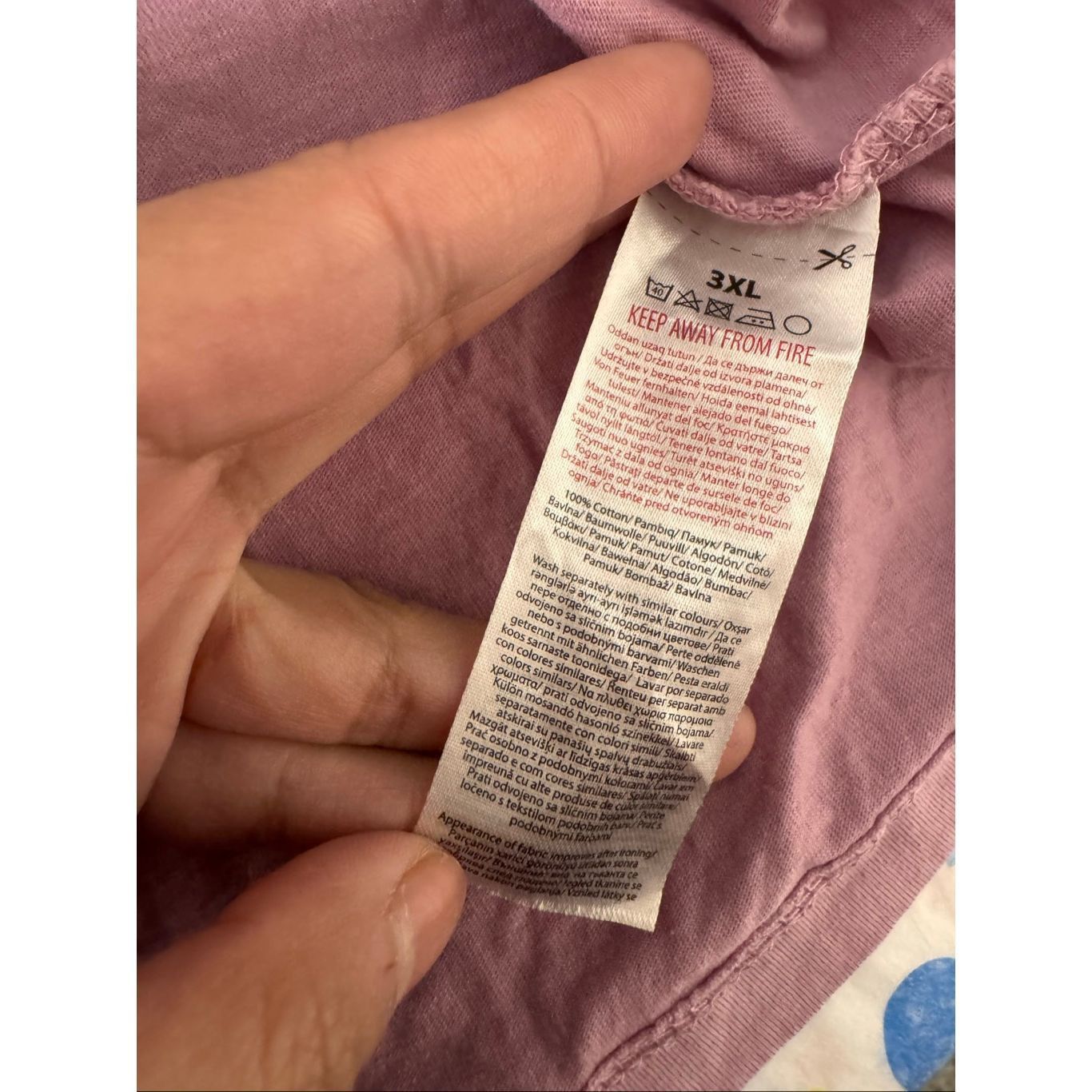Other Beloved Woman Mauve Pink Short Sleeve Basic Cotton Tee 3XL Size 3XL / US 20-22 - 6 Thumbnail