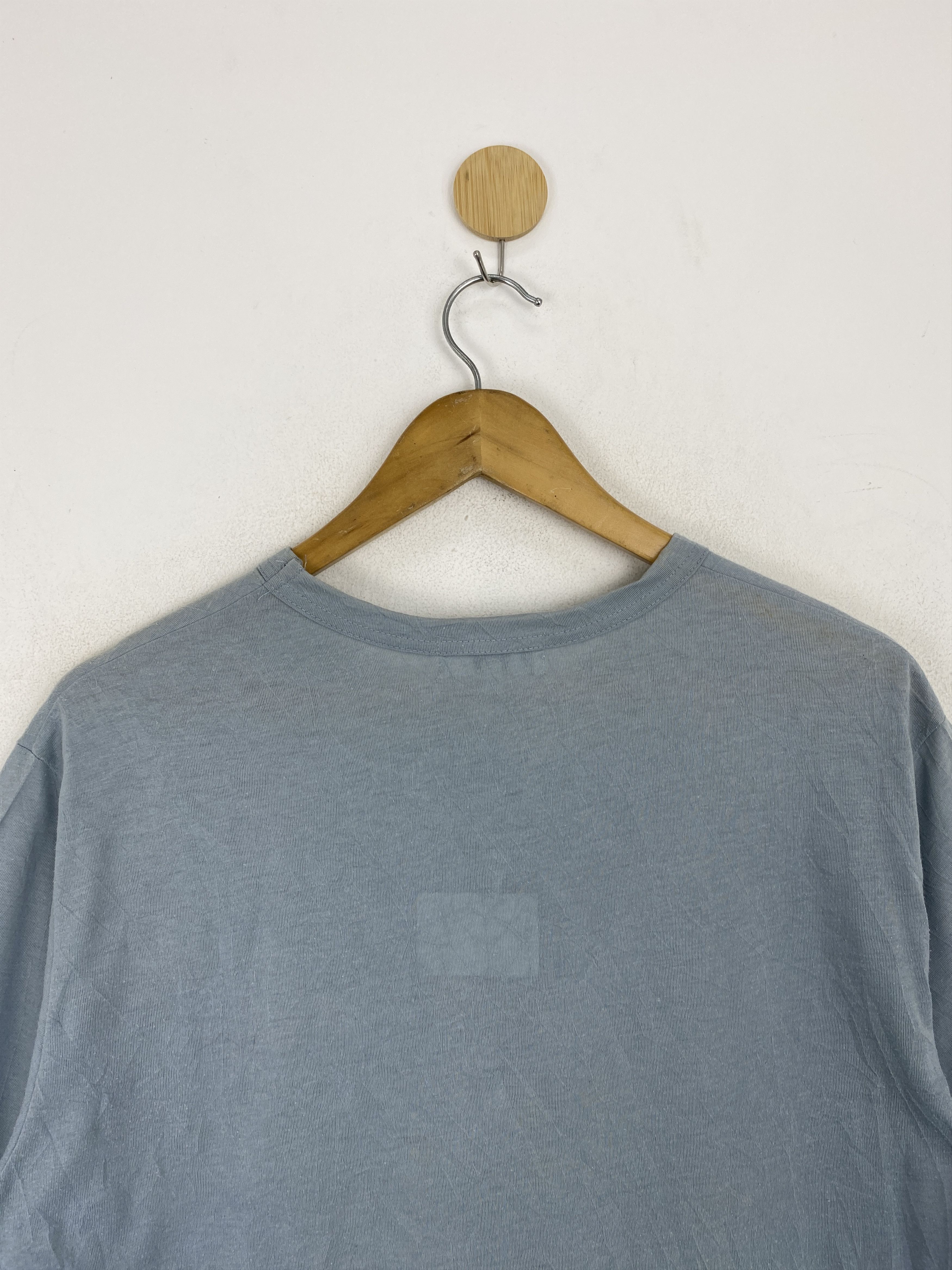 Designer Vintage Yohji Yamamoto Plain Made In Japan Tee Shirt TA0631 Size US L / EU 52-54 / 3 - 4 Thumbnail