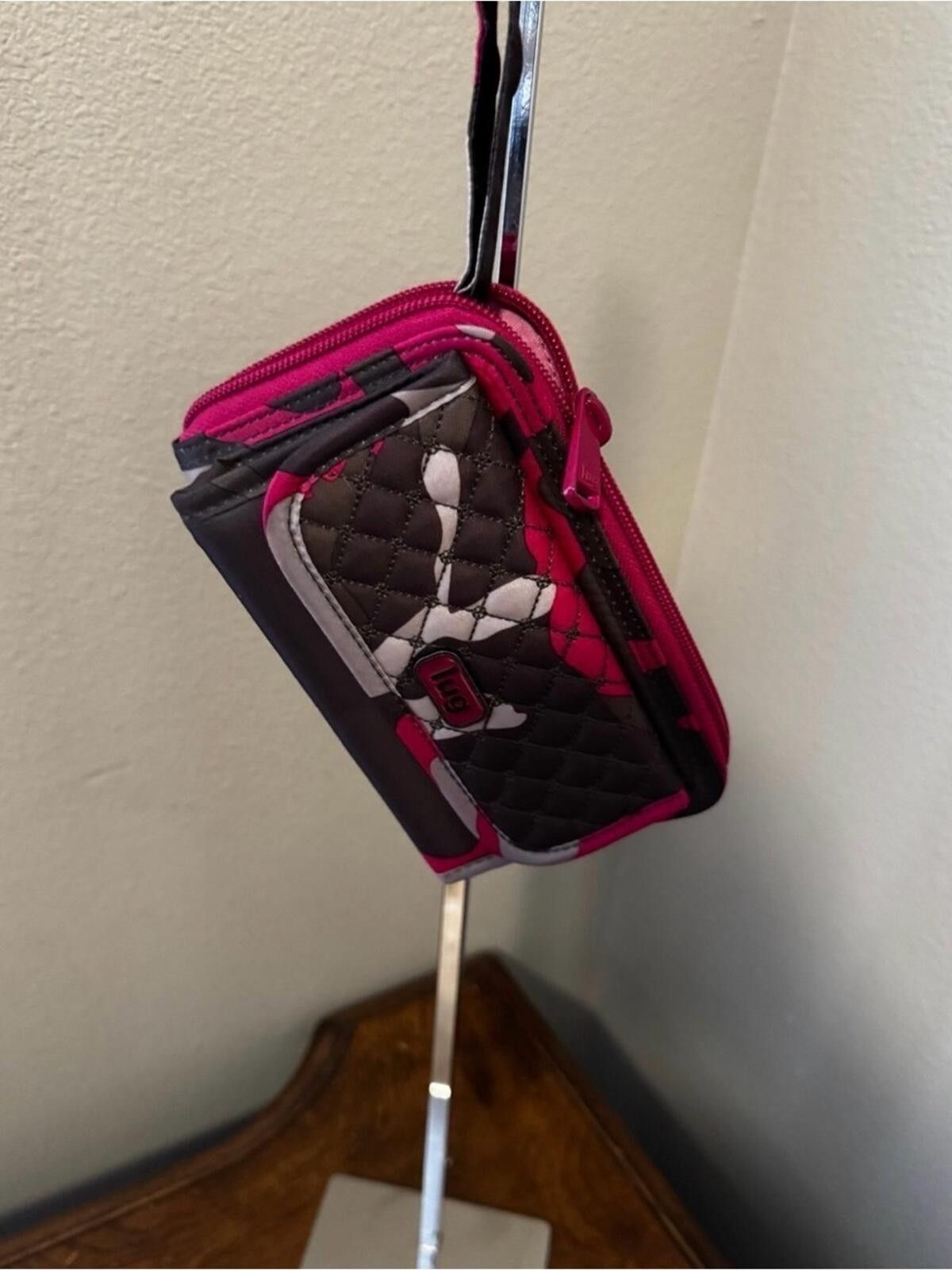 Other Lug Pink Camouflage Crossbody/Wallet/ Wristlet Size ONE SIZE - 1 Thumbnail