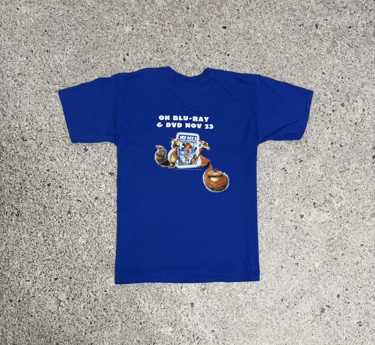 Cartoon Network × Vintage Vintage 2009 Ice Age 3 Dawn of The Dinosaurs Cartoon T-Shirt Size US L / EU 52-54 / 3 - 6 Thumbnail