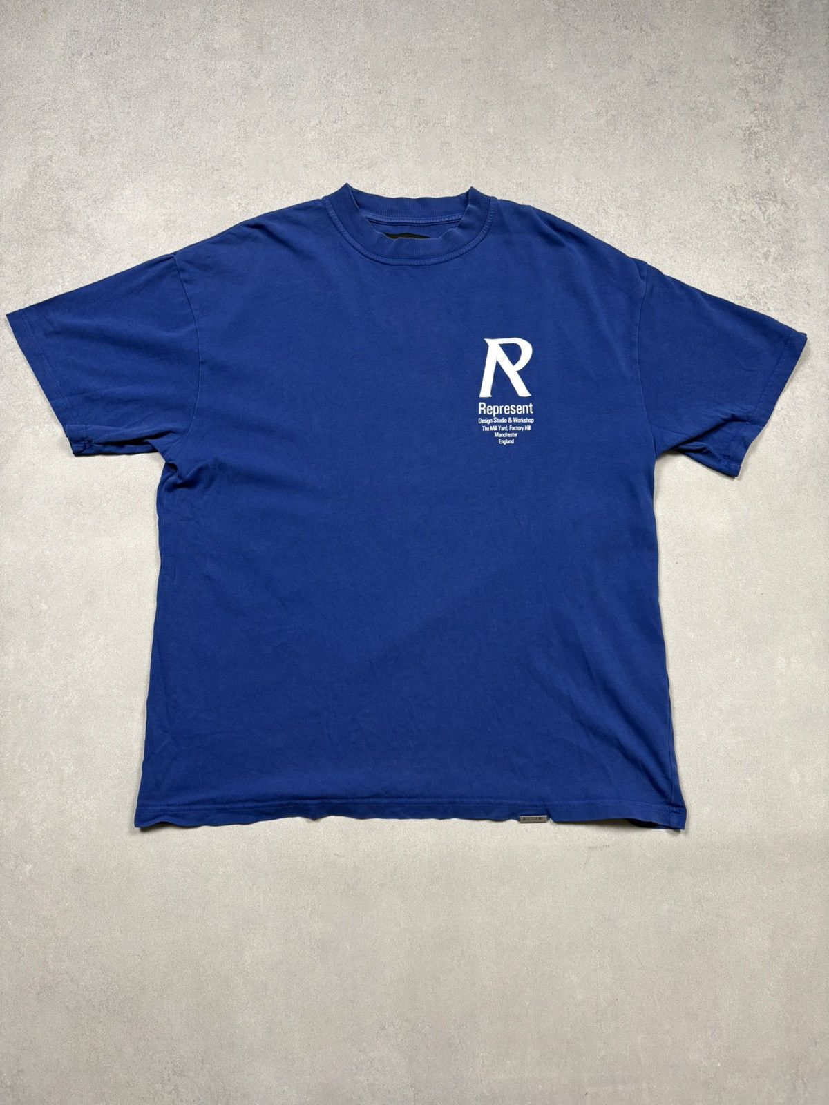 Represent Clo. Represent Blue Graphic Logo T Shirt Design Studio Workshop M Size US M / EU 48-50 / 2 - 2 Thumbnail