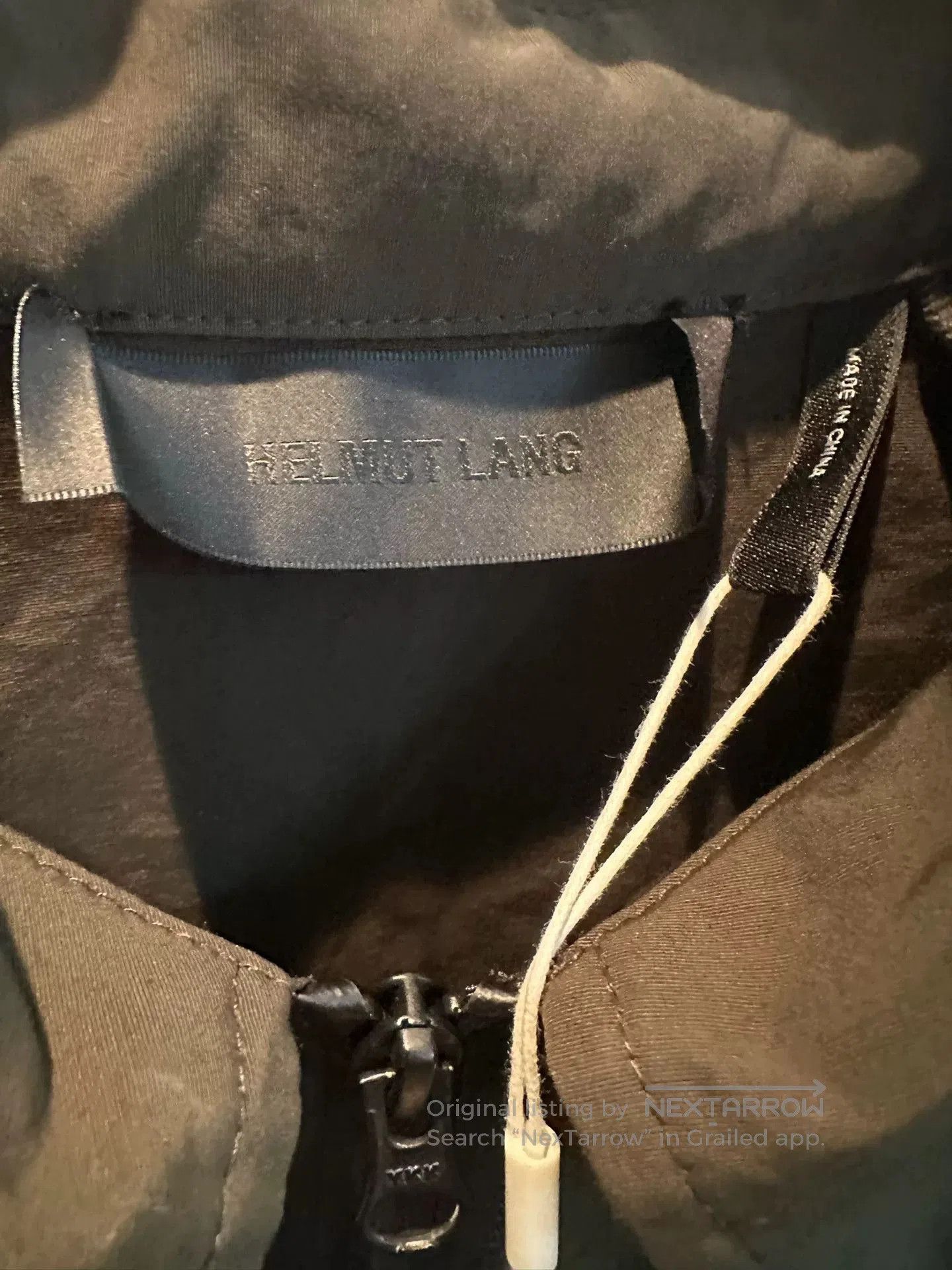 Helmut Lang Helmut Lang Olive Zip Jacket. Size US M / EU 48-50 / 2 - 4 Thumbnail