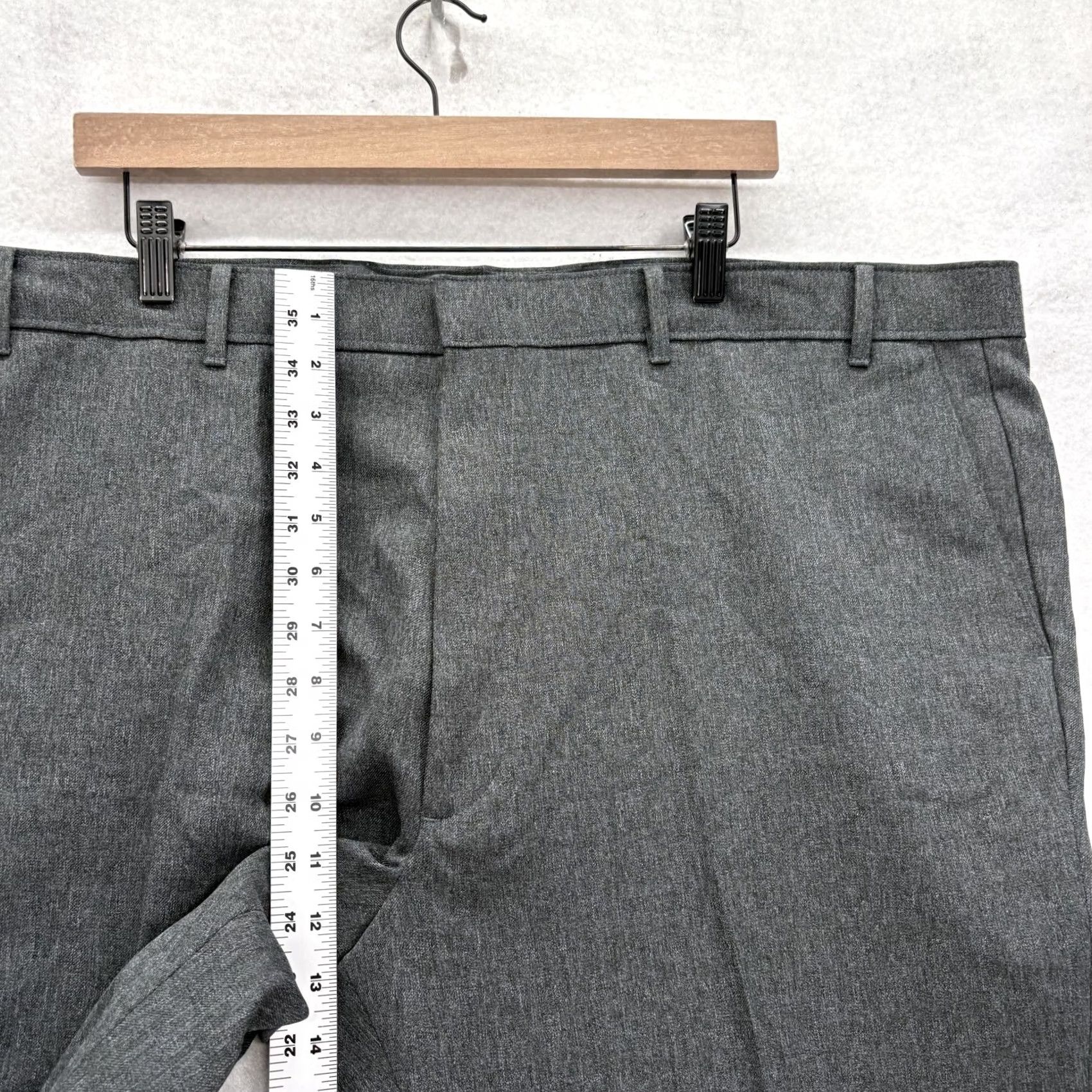 Levi's VINTAGE Levi's Action Slacks Dress Pants Mens 46x30 Gray Regular Fit Tapered 90s Size US 30 / EU 46 - 7 Thumbnail