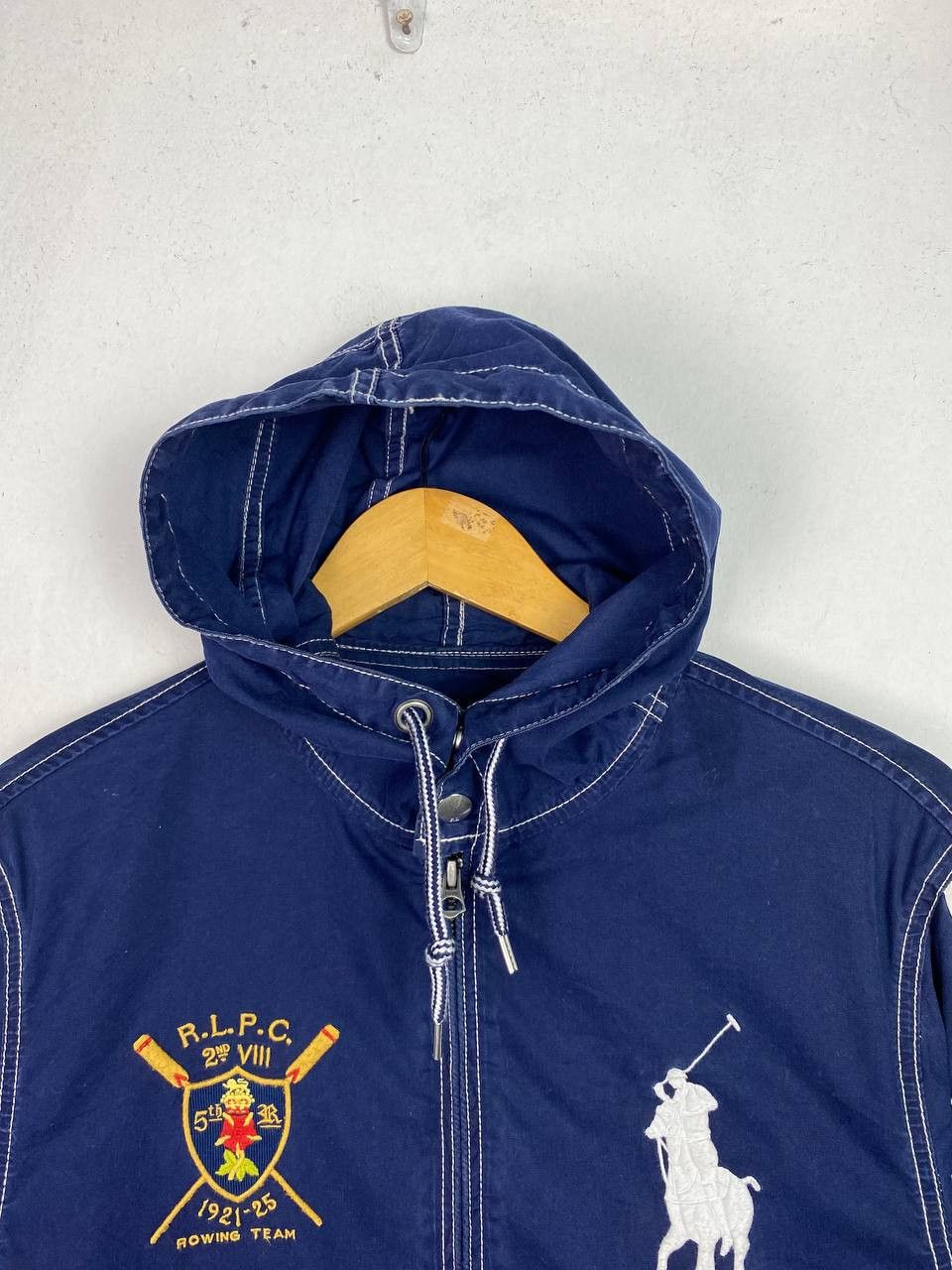 Polo Ralph Lauren vintage polo ralph lauren rowing team jacket talon zipper Size US S / EU 44-46 / 1 - 2 Thumbnail