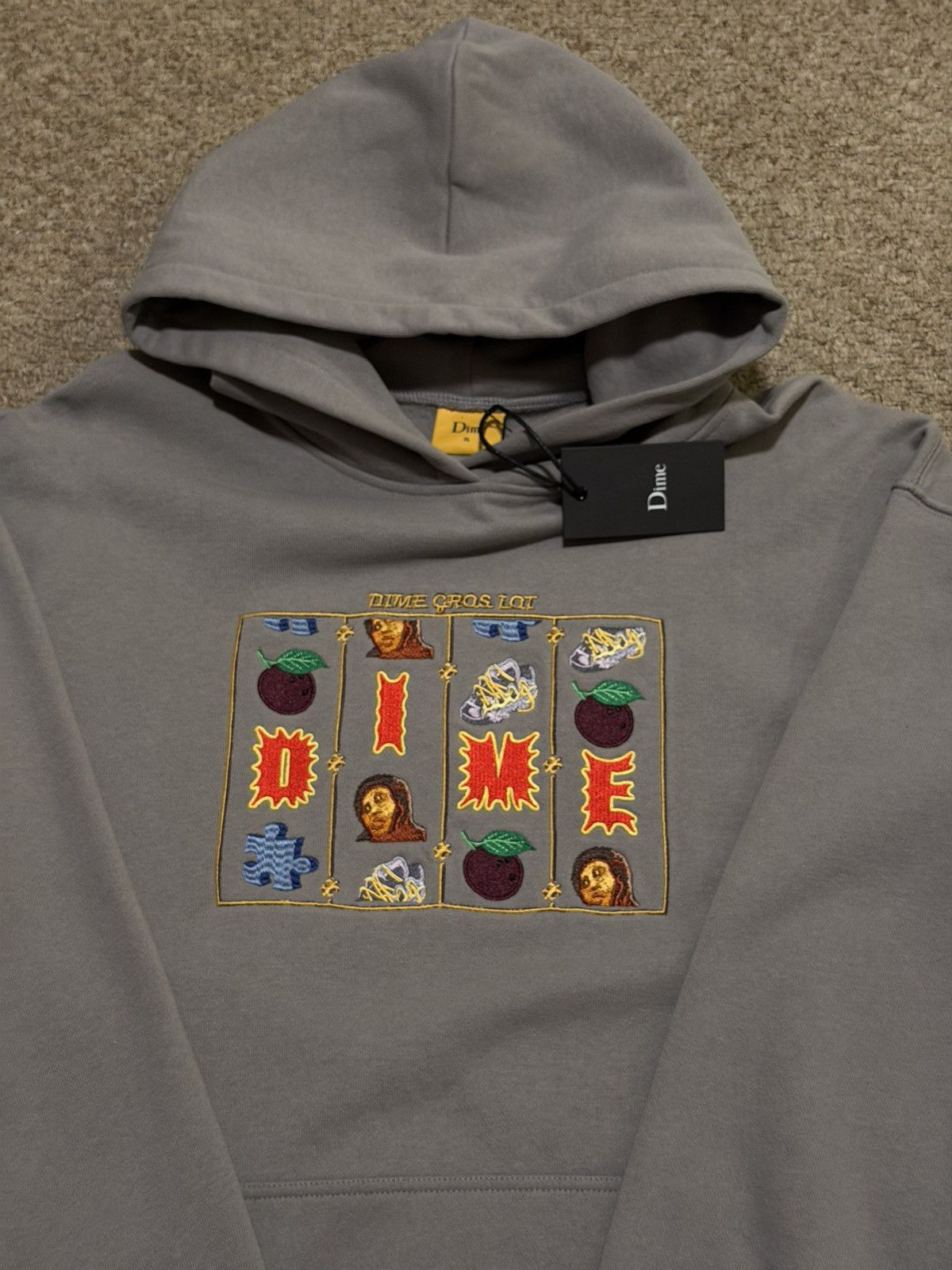 Dime Dime VLT Hoodie Charcoal Size US XL / EU 56 / 4 - 2 Thumbnail