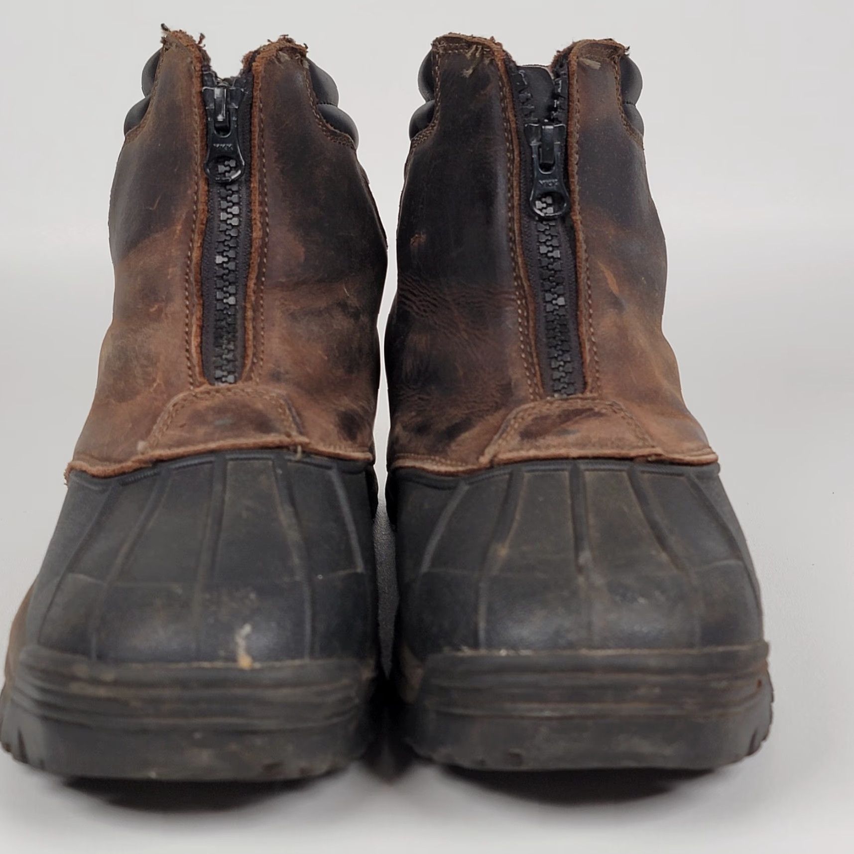 Vintage Propet Blizzard Mid Zip Boot Mens 7 M Brown/Black Boots Size US 7 / EU 40 - 2 Thumbnail