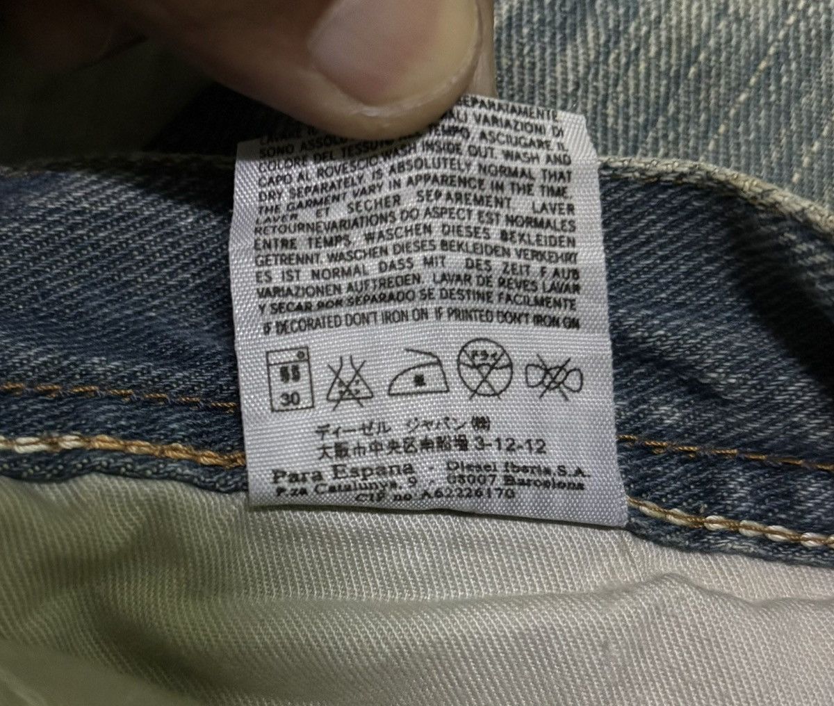 Diesel Diesel Streetwear Jeans Flared Denim Size US 32 / EU 48 - 21 Thumbnail
