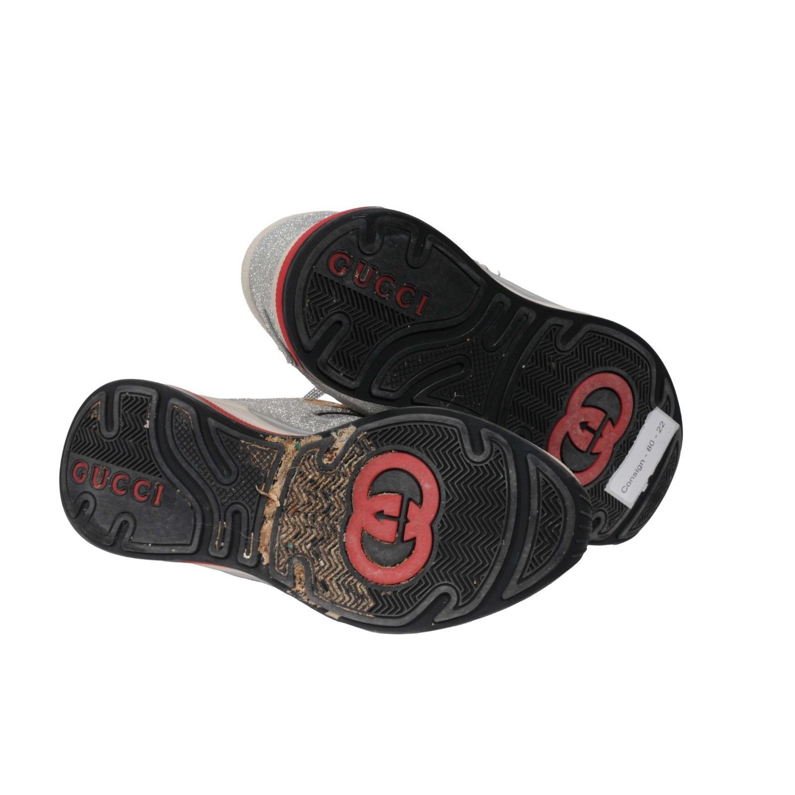 Gucci Ultrapace Glitter Low Top Sneakers Size US 8 / EU 41 - 13 Thumbnail
