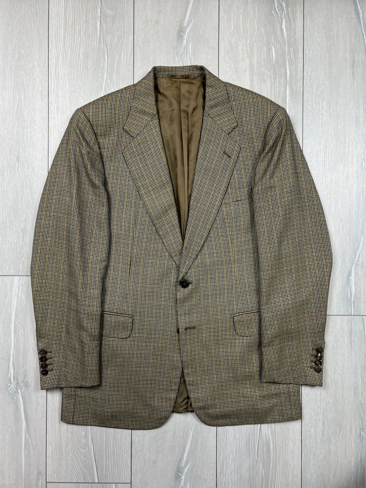 Hermes Men’s Hermes Paris Chinese Silk 2 Button Blazer | Grailed