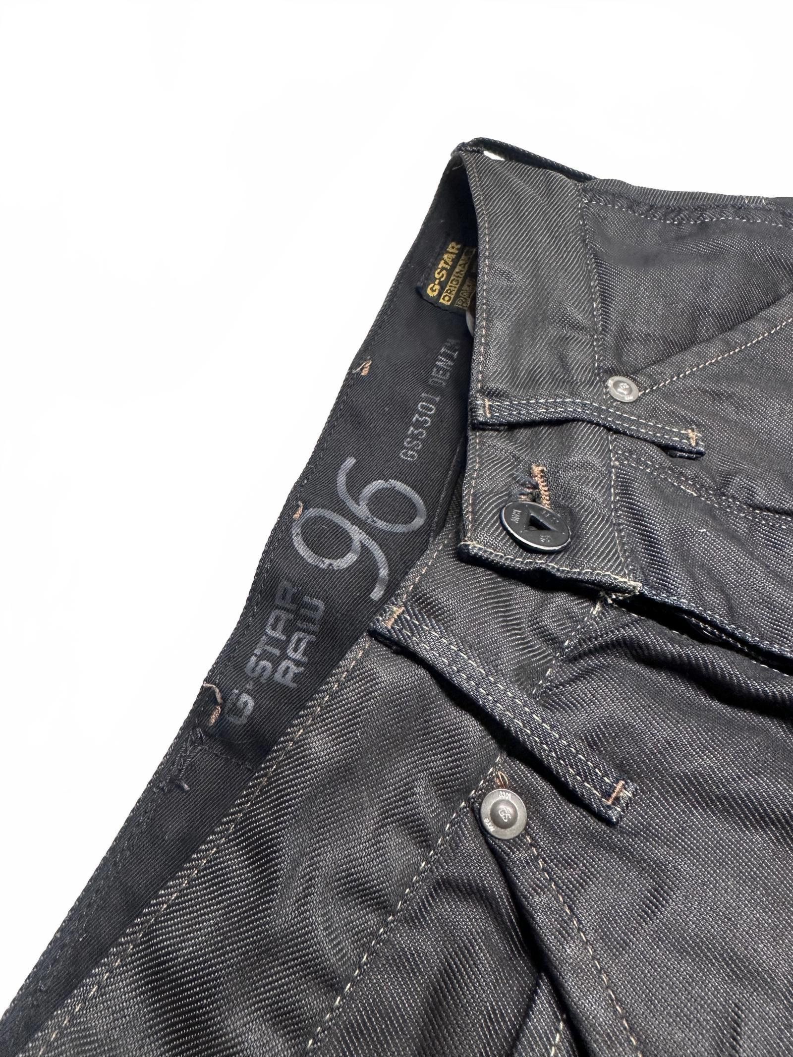 Designer G-Star RAW 96 Men’s Cargo Trousers - Stylish Black Design Size US 26 / EU 42 - 2 Thumbnail