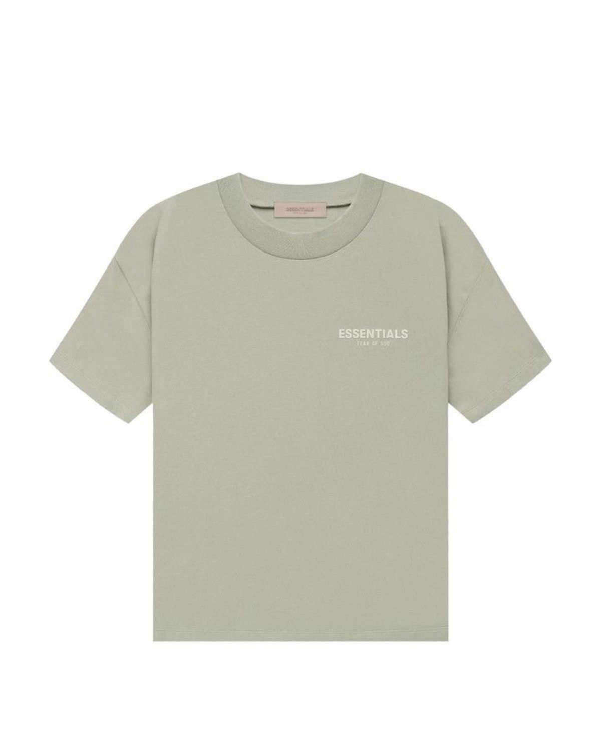Fear of God Essentials logo t shirt SEA FOAM Size US L / EU 52-54 / 3 - 1 Preview