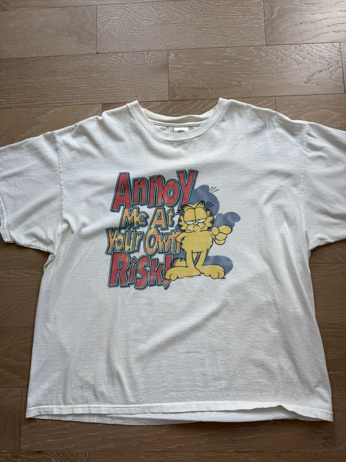 Other Vintage Y2K Garfield Annoy Me Comic cat Size US XL / EU 56 / 4 - 3 Thumbnail