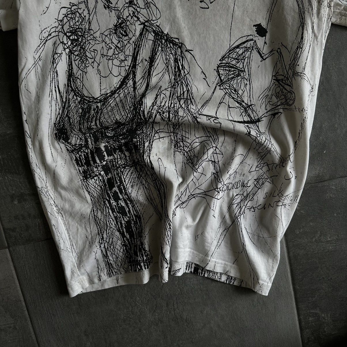 John Richmond Vintage Japanese Style John Richmond T-shirts Overprint Y2K Size S / US 4 / IT 40 - 5 Thumbnail