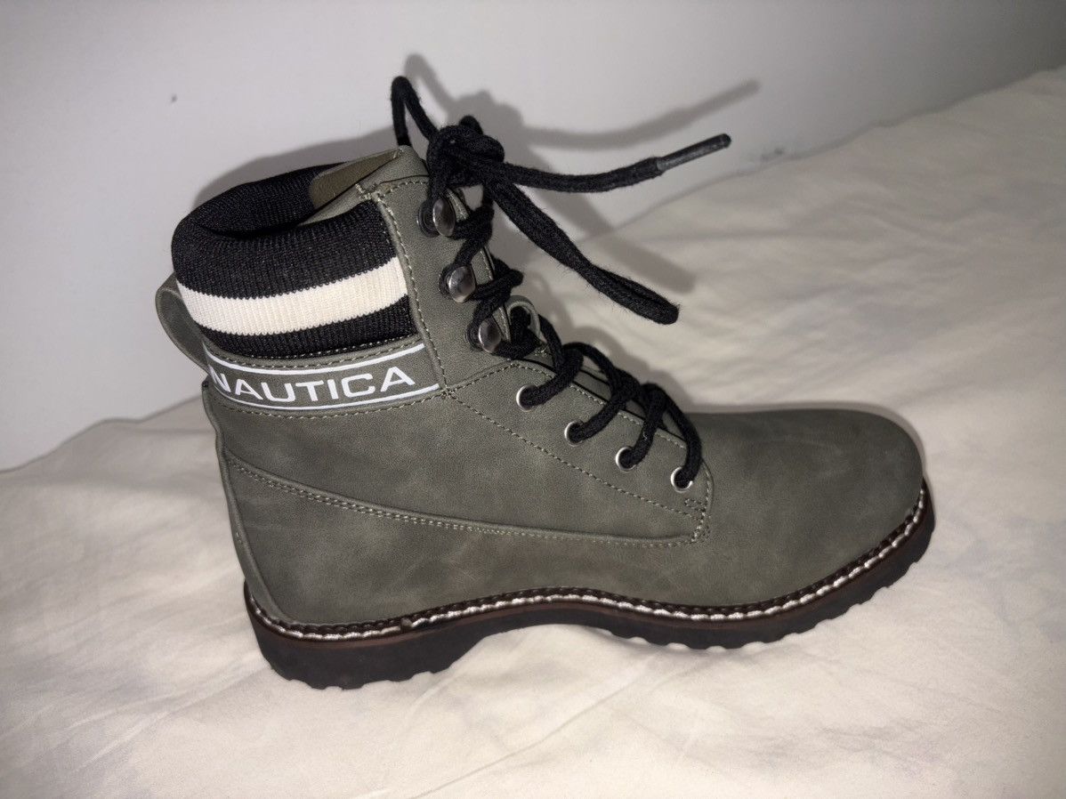 Nautica Nautica Women's Galiah Narrow Calf Combat Boot Sz 7.5 Size US 7.5 / IT 37.5 - 11 Thumbnail