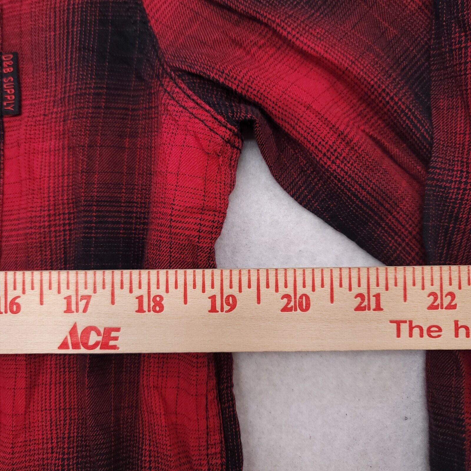 H&M H&M Divided Tartan Flannel Button Up Shirt Womens Size M Red Size M / US 6-8 / IT 42-44 - 8 Thumbnail