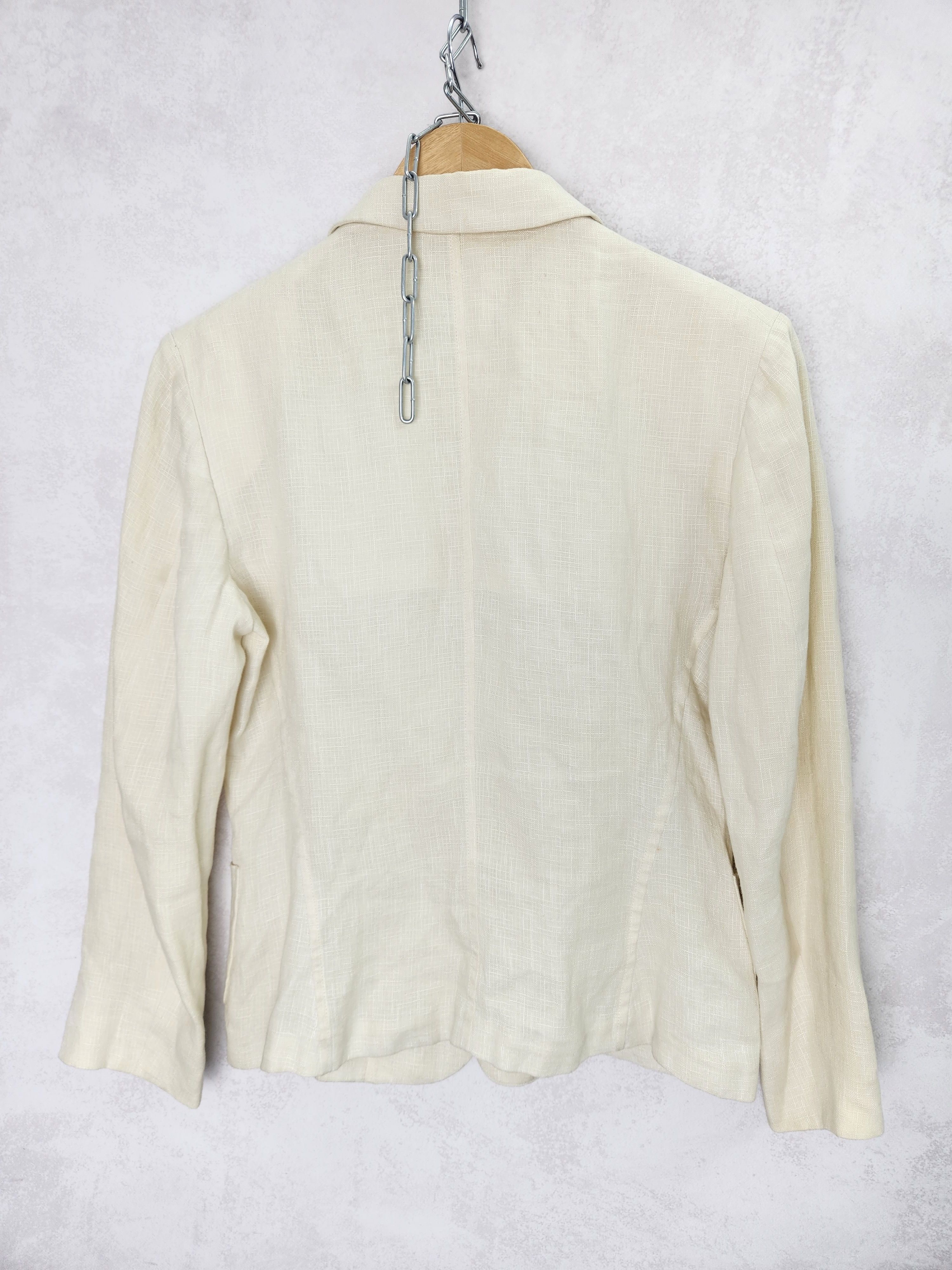 Jil Sander Jil Sander linen blazer buttons up beige size 36 Size XS / US 0-2 / IT 36-38 - 7 Thumbnail
