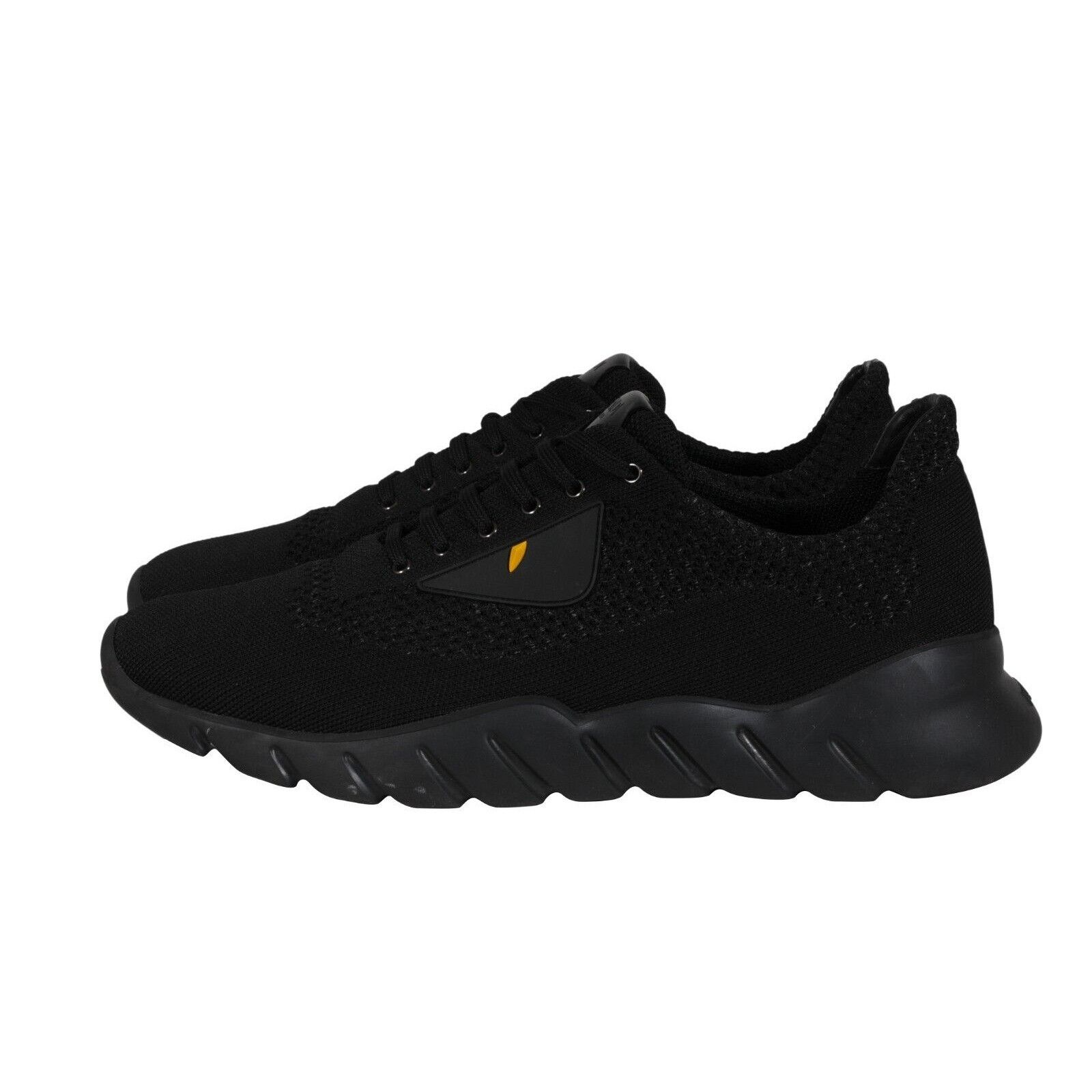 Fendi Monster Eyes Low Top Sneakers Black Size US 12 / EU 45 - 6 Thumbnail
