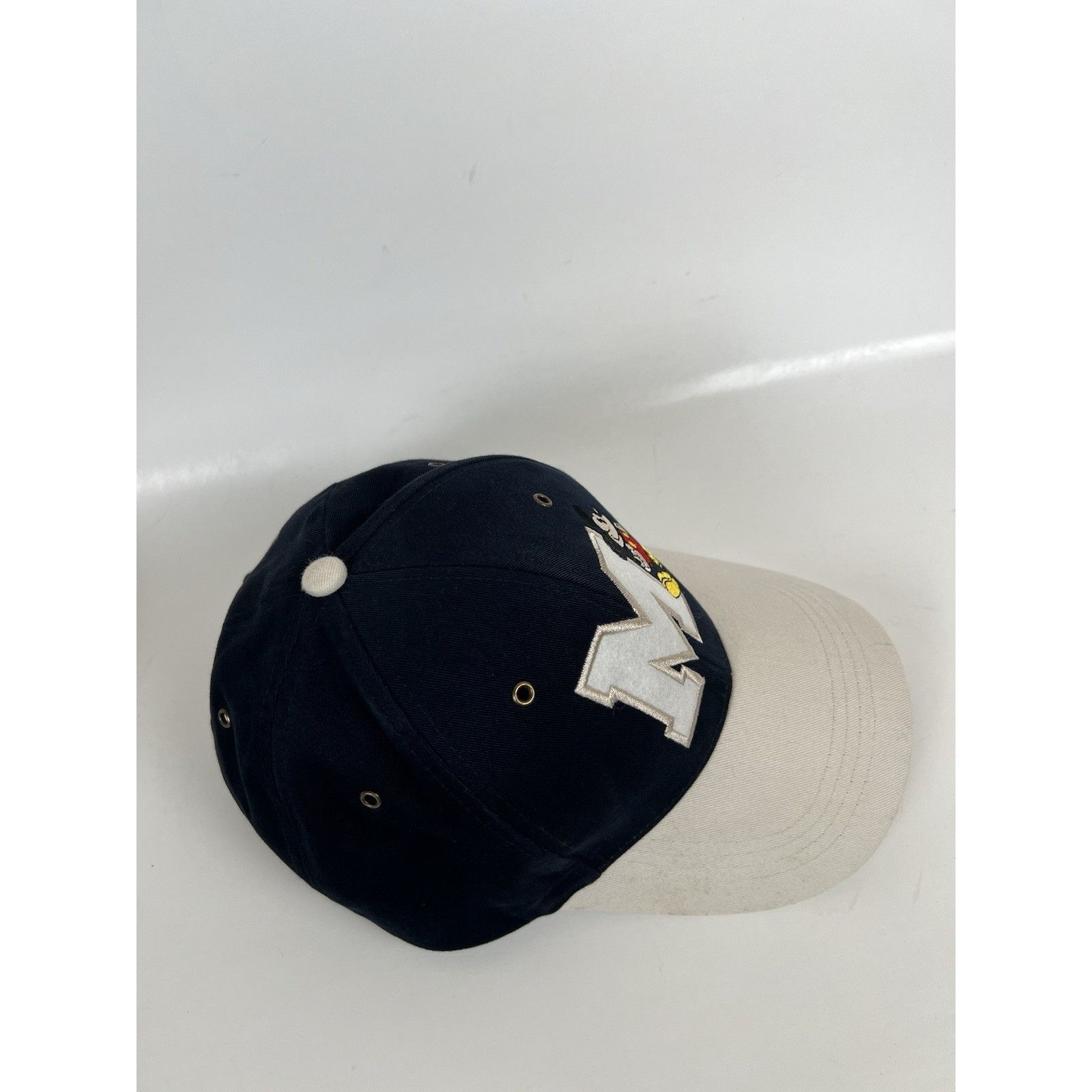 Disney Vintage Mickey Mouse Disneyland Strapback Hat Cap Y2K Blue E Size ONE SIZE - 8 Thumbnail