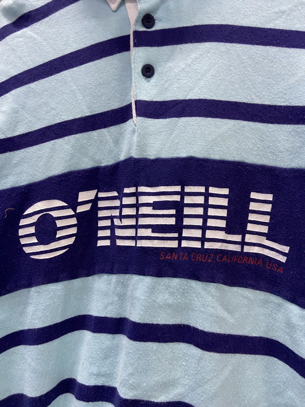 O'Neill VINTAGE O’NEILL RUGBY LONG SLEEVE POLO SHIRT Size US L / EU 52-54 / 3 - 3 Thumbnail