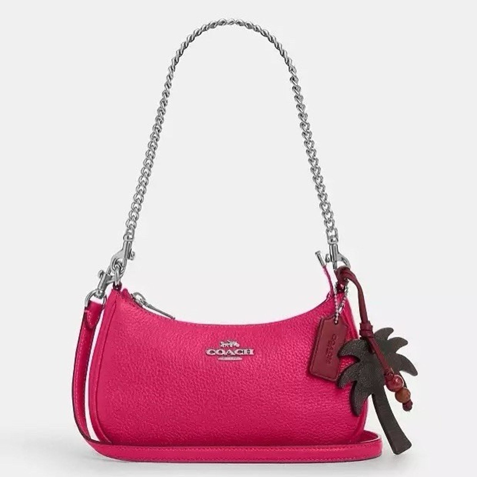 Coach NWT Coach Teri Mini Crossbody Tree Charm CBG80, Dragon Fruit Size ONE SIZE - 8 Thumbnail