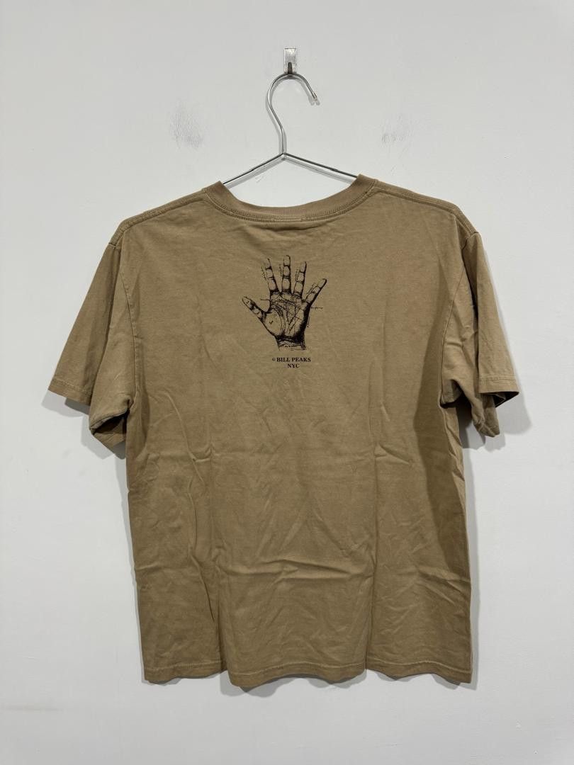 Anvil × Vintage Vintage Bill Peaks NYC Handprint Tee Size US M / EU 48-50 / 2 - 4 Thumbnail