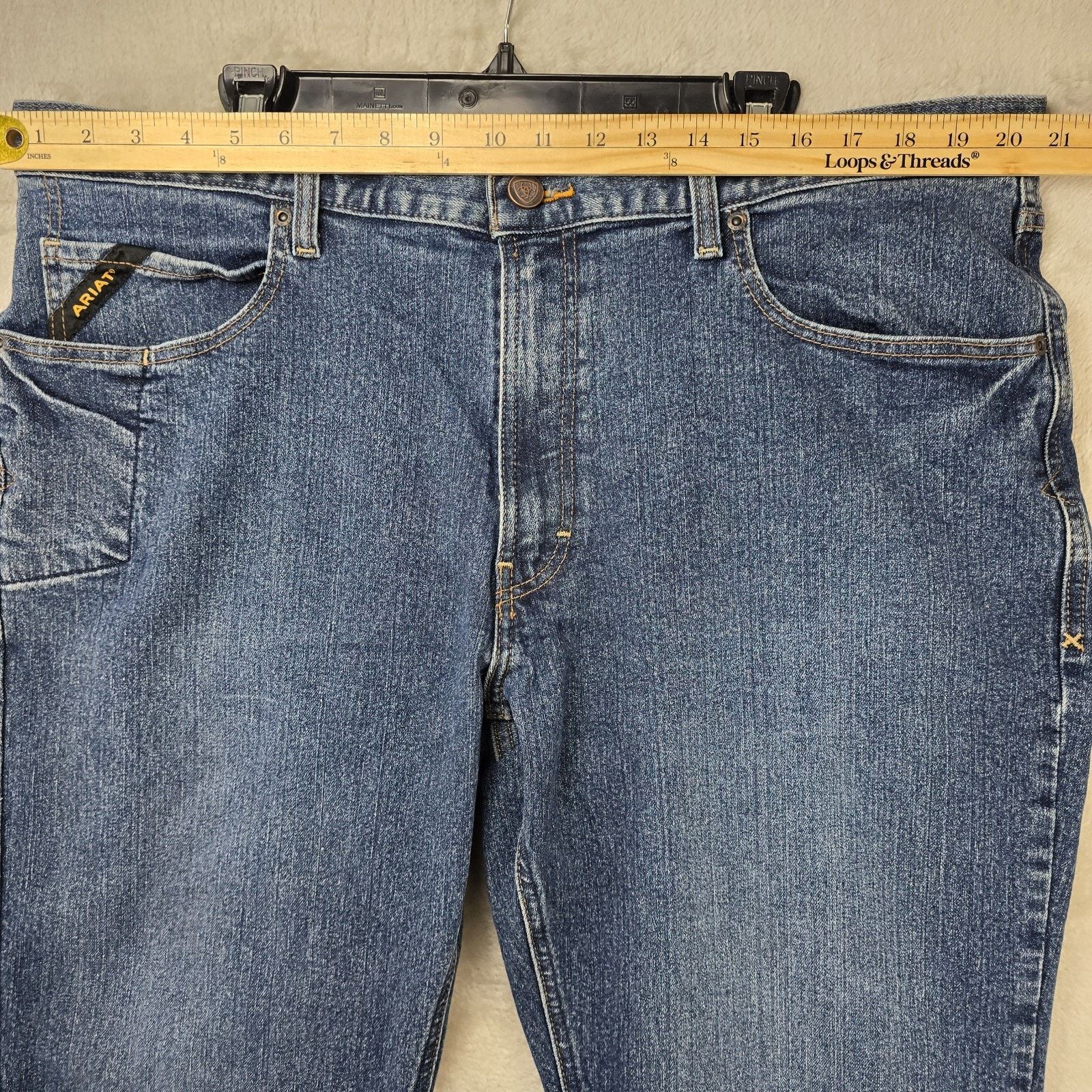 Ariat Ariat Rebar M4 Jeans 40x32 (Fits 41x29) Relaxed Boot Cut Size US 40 / EU 56 - 11 Thumbnail