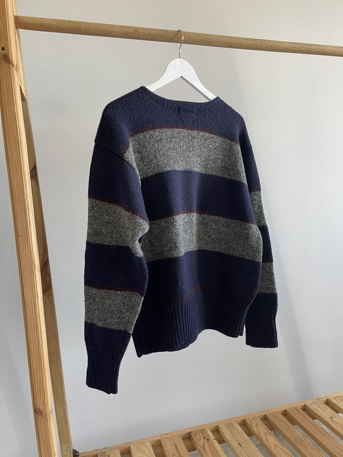 90s Polo by Ralph Lauren border knit