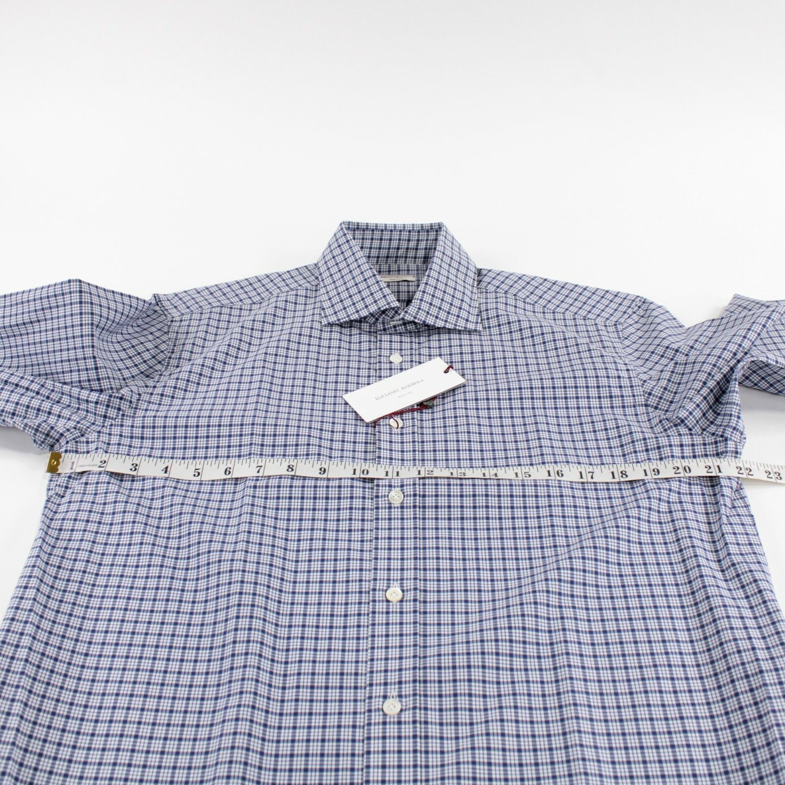 Luciano Barbera Luciano Barbera New with tags Shirt Size L US In Blue Size US L / EU 52-54 / 3 - 6 Thumbnail