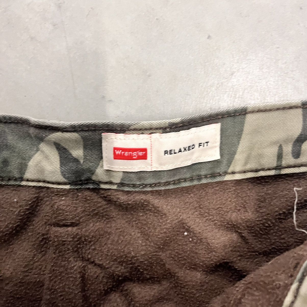 Vintage × Wrangler CRAZY Vintage Y2K Wrangler Camo Cargo Pants 32x32 Lined Size US 32 / EU 48 - 5 Thumbnail