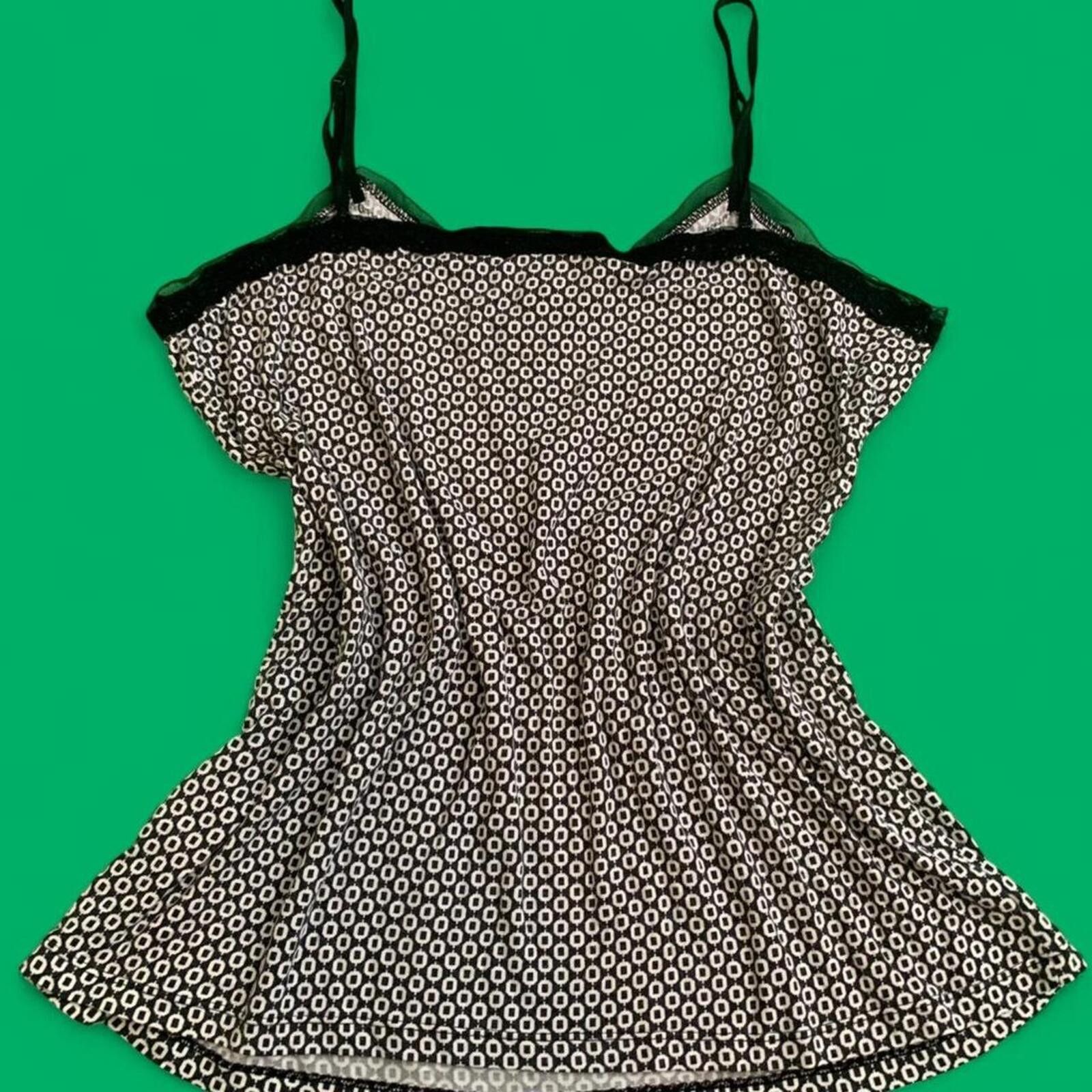 Other Y2k layering patterned lace cami top with adjustable straps Size XL / US 12-14 / IT 48-50 - 3 Thumbnail