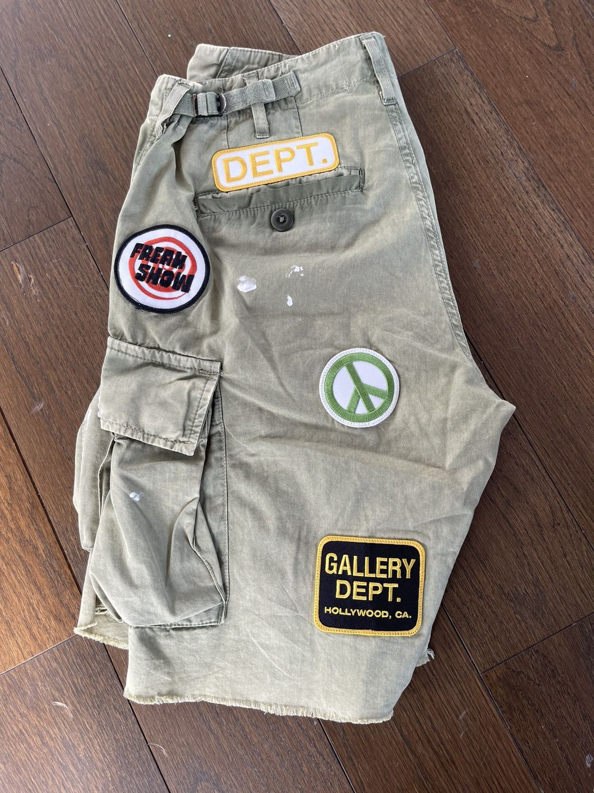 Gallery Dept. Gallery Dept. Kenzie Fatigue Cargo Shorts Size US 34 / EU 50 - 3 Thumbnail