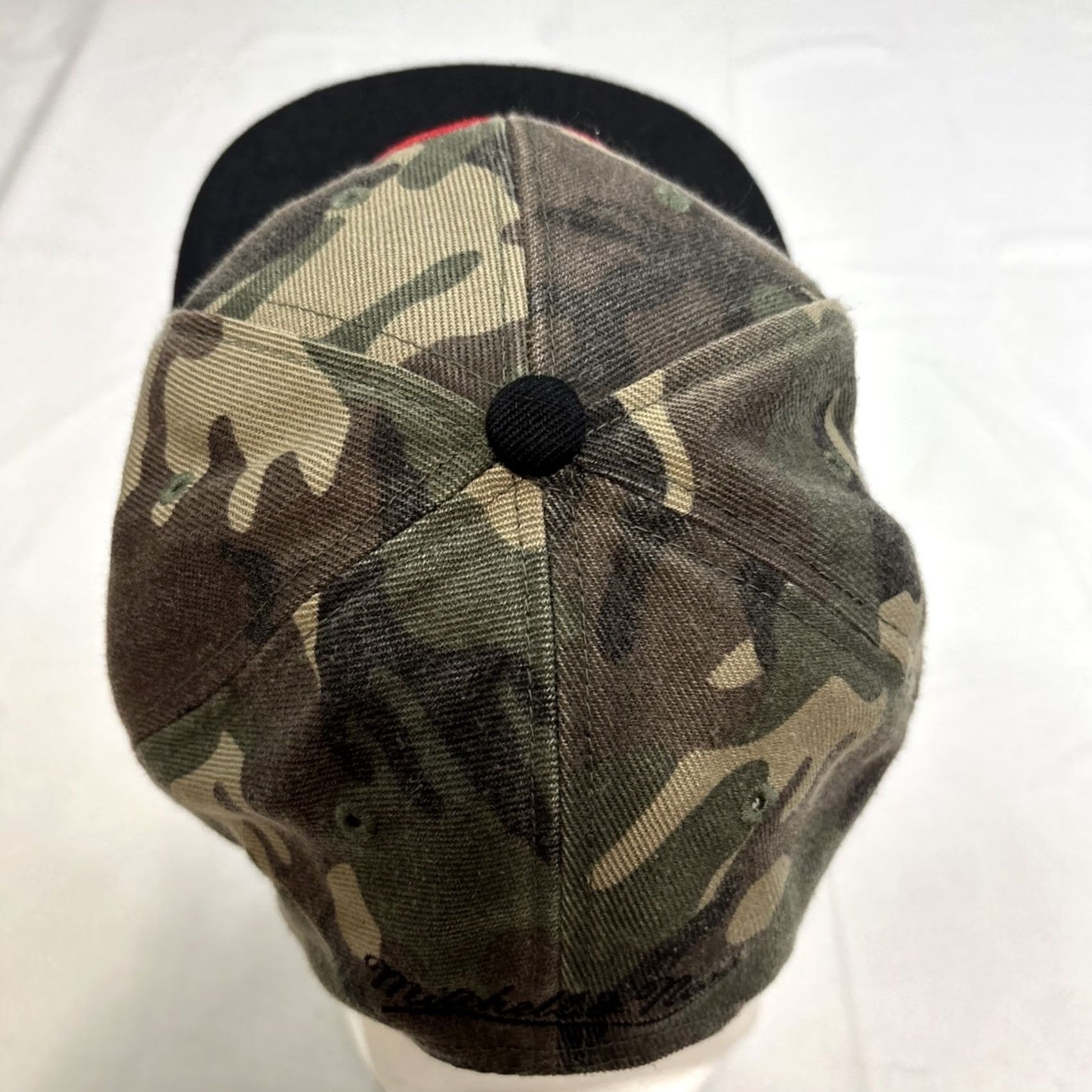 Mitchell & Ness MITCHELL & NESS NBA TORONTO RAPTORS CAMO SNAPBACK HAT Mens Adjustable Black Green CAMO nature Theme Size ONE SIZE - 7 Thumbnail