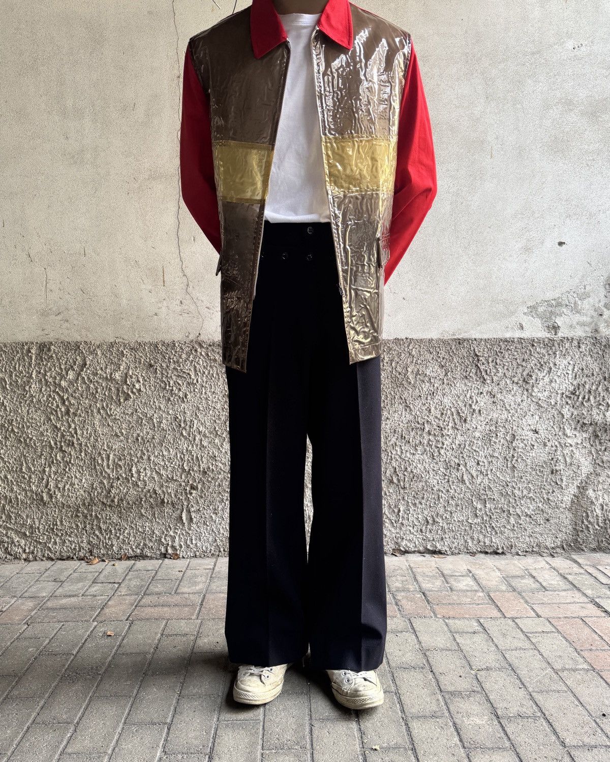 Comme des Garcons Homme Plus Comme des Garçons Homme Plus SS 1996 Vinyl PVC 3M Jacket Size US M / EU 48-50 / 2 - 12 Thumbnail