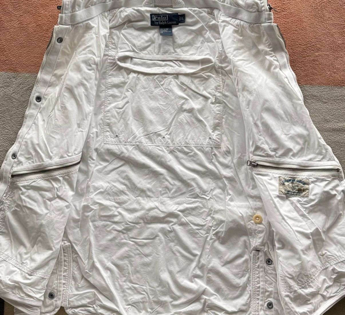 Polo Ralph Lauren Ralph Lauren Polo White Nautical Vest K22 Size US L / EU 52-54 / 3 - 3 Thumbnail