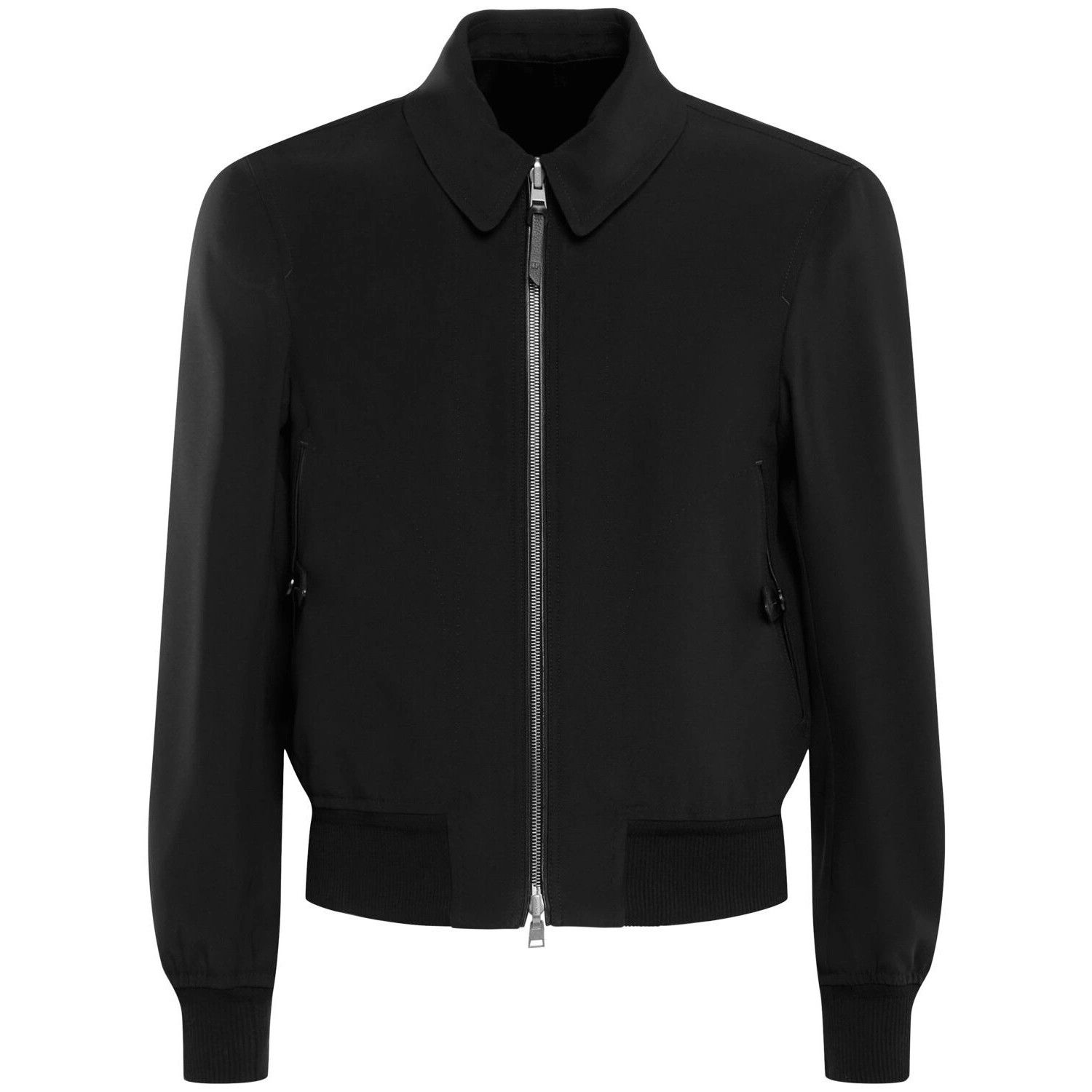 Tom Ford TOM FORD $6490 Black Silk/Satin Reversible Jacket New & Auth Size US XL / EU 56 / 4 - 2 Thumbnail