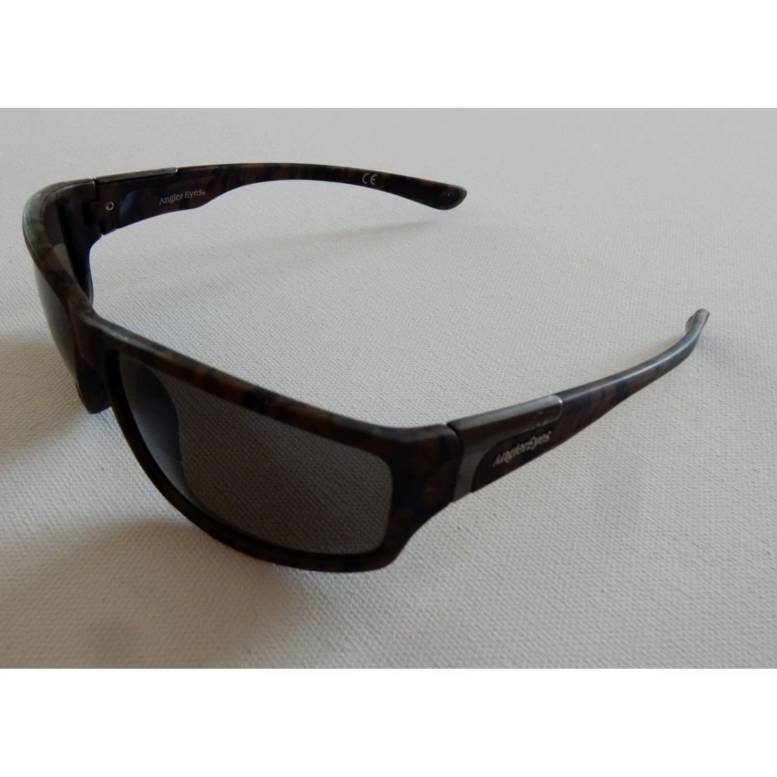 Vintage Angler Eyes Sunglasses Men Angler Eyes Sunglasses Polarized Camouflage DG0118 Brown Frame Size ONE SIZE - 2 Thumbnail