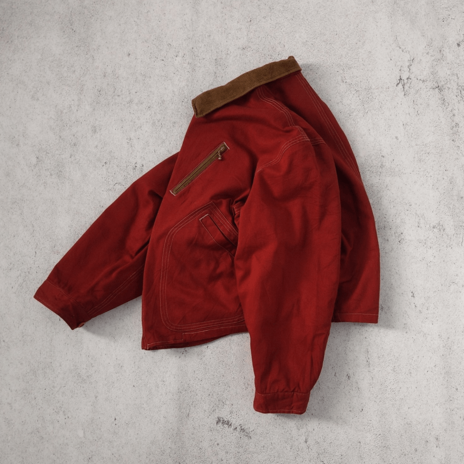 Japanese Brand Vintage Machope Jacket Salmon Size US XL / EU 56 / 4 - 5 Thumbnail