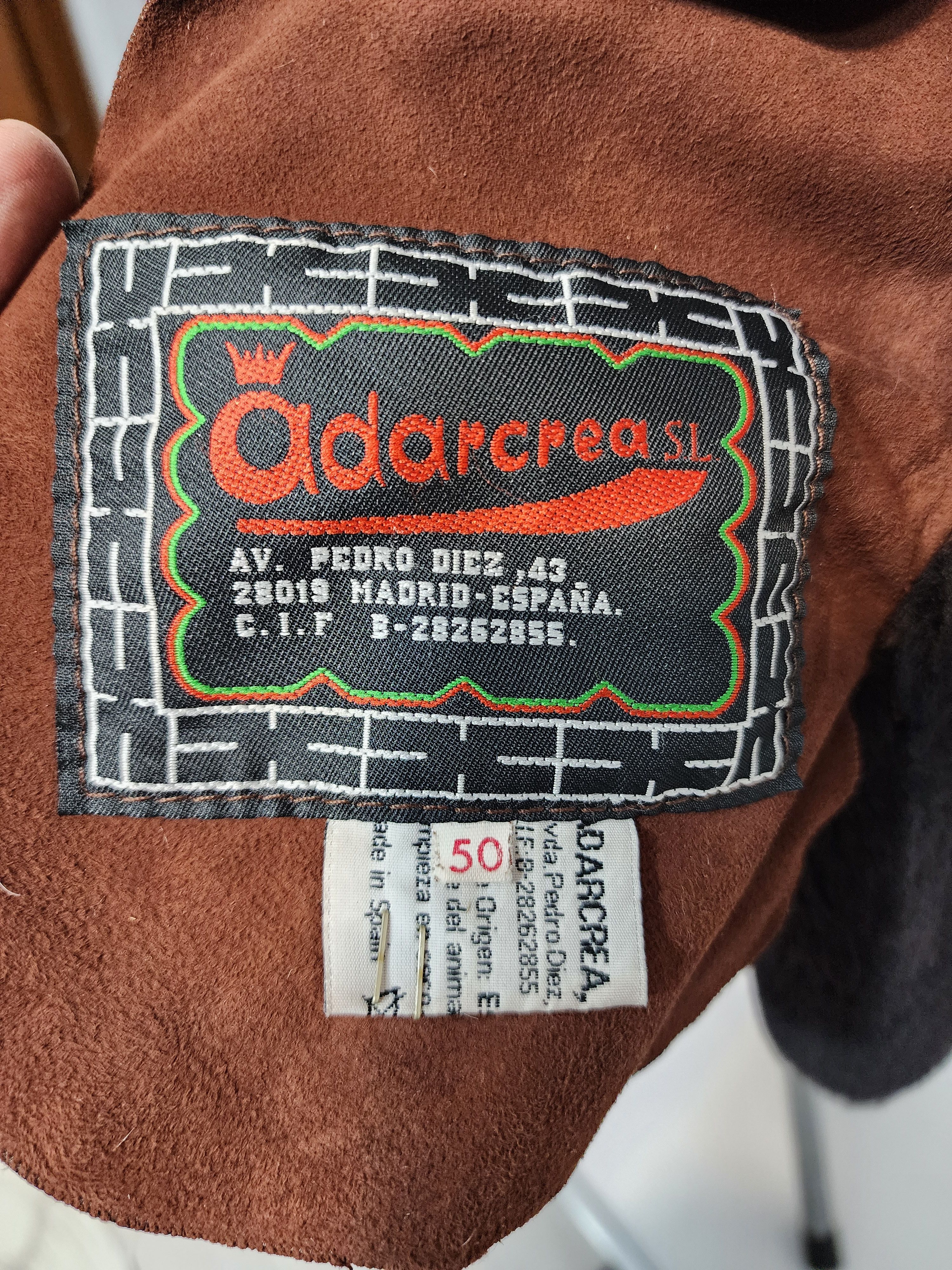 Genuine Leather Brown Women's Sheepskin Coat Size XXL / US 16-18 / IT 52-54 - 9 Thumbnail