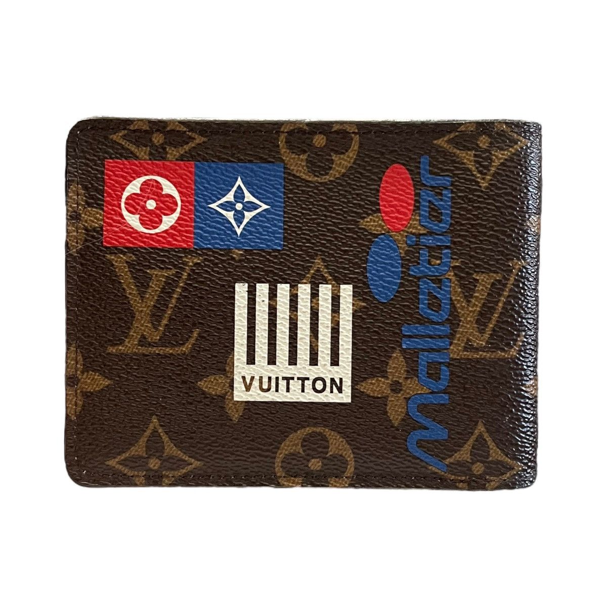 Virgil Abloh Louis Vuitton Logo Story Monogram Multiple Wallet Size ONE SIZE - 2 Thumbnail