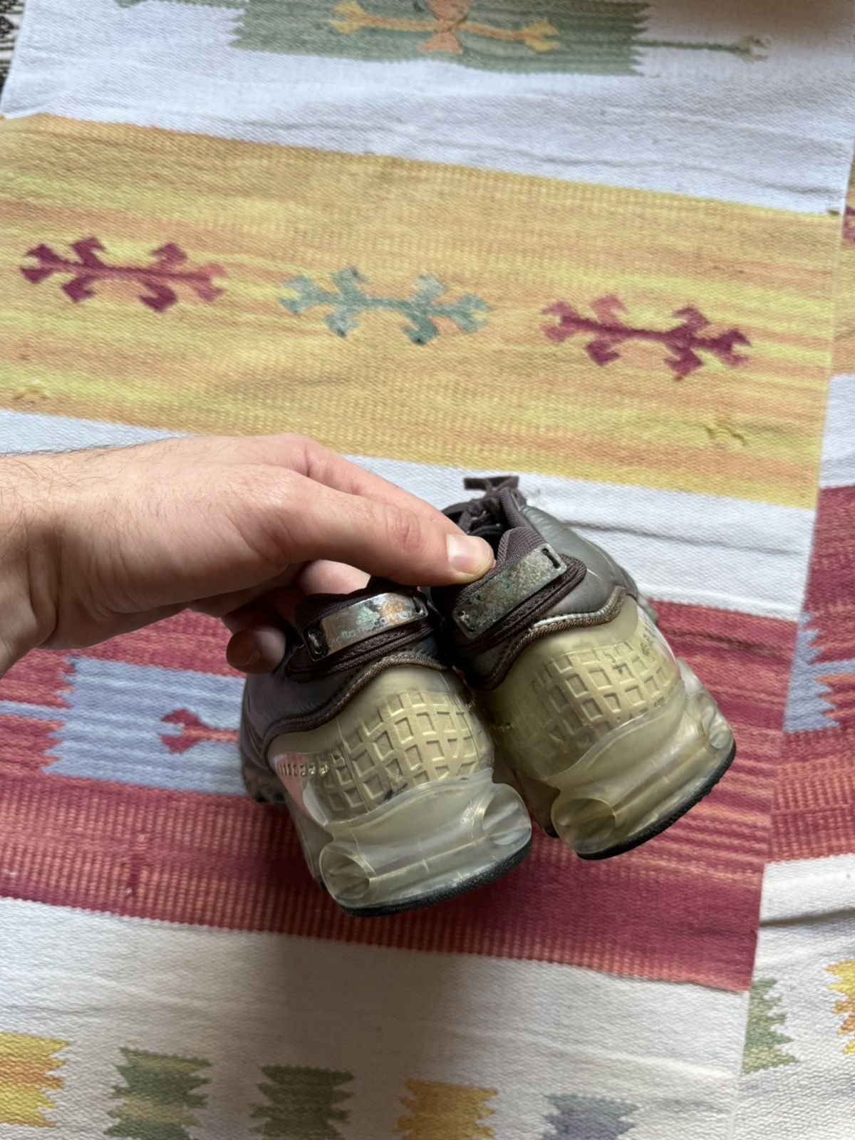 Vintage Vintage 00’s Adidas x Stella McCartney y2k Bounce Sneakers Size US 7 / IT 37 - 12 Thumbnail