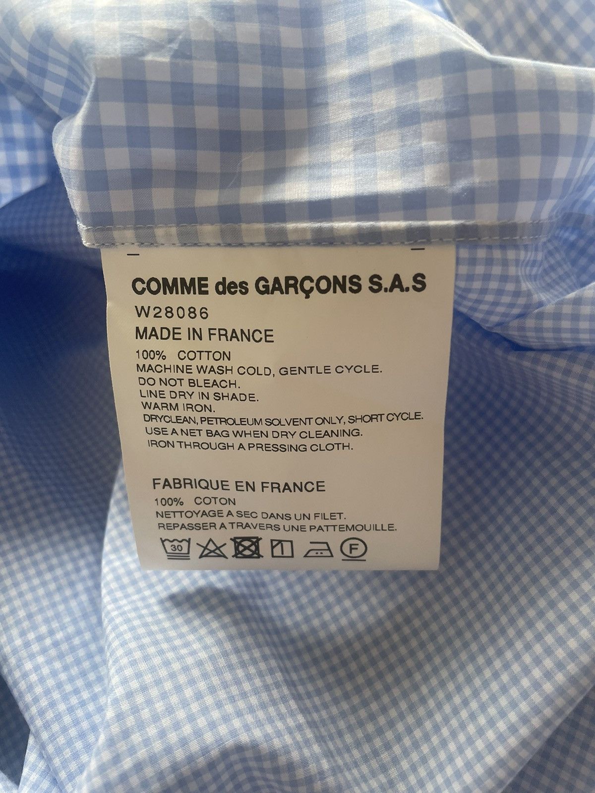 Comme des Garcons SHIRT Double Sleeve Long Shirt Size US XS / EU 42 / 0 - 6 Thumbnail