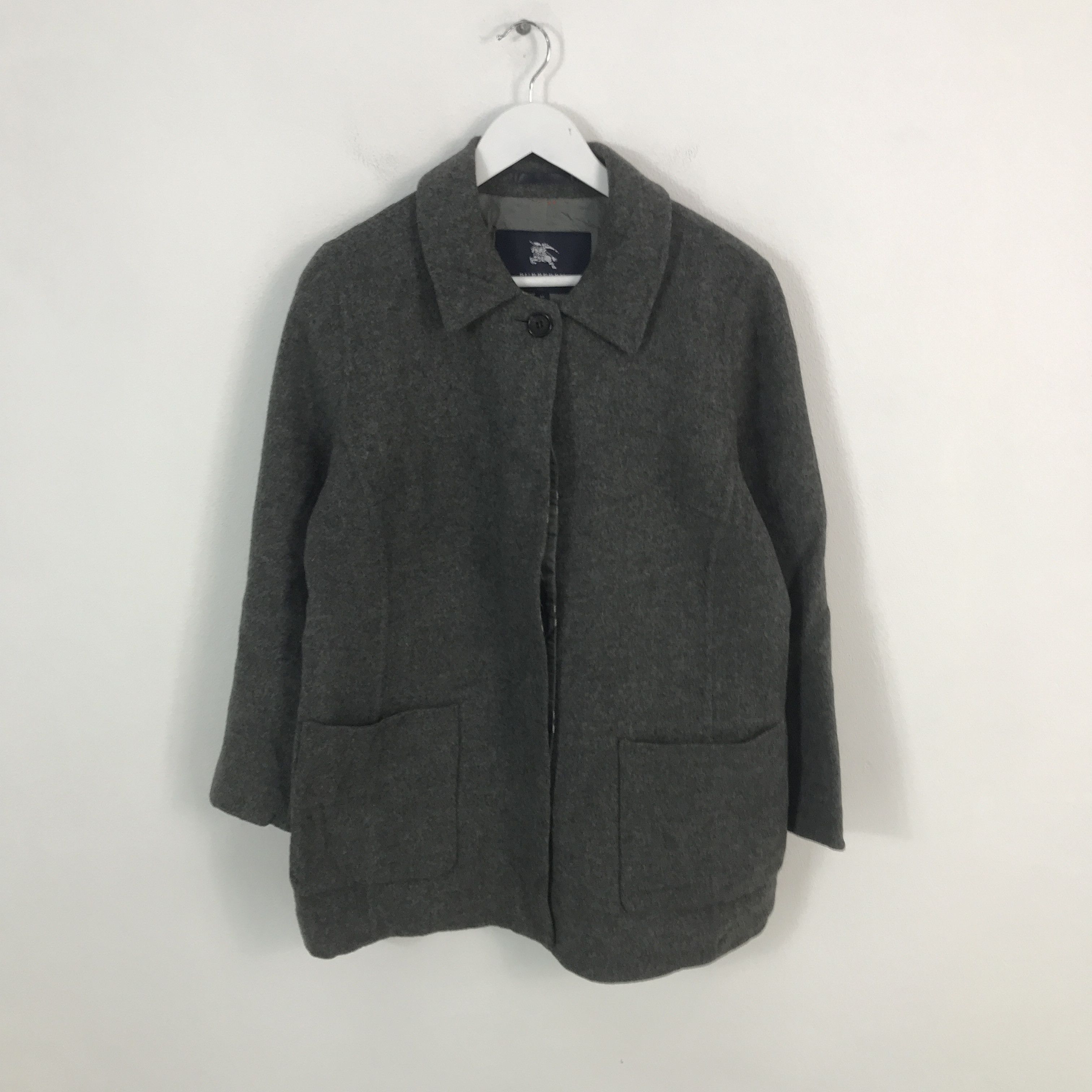Burberry × Vintage Rare burberry london wool button up jacket Size US L / EU 52-54 / 3 - 1 Thumbnail