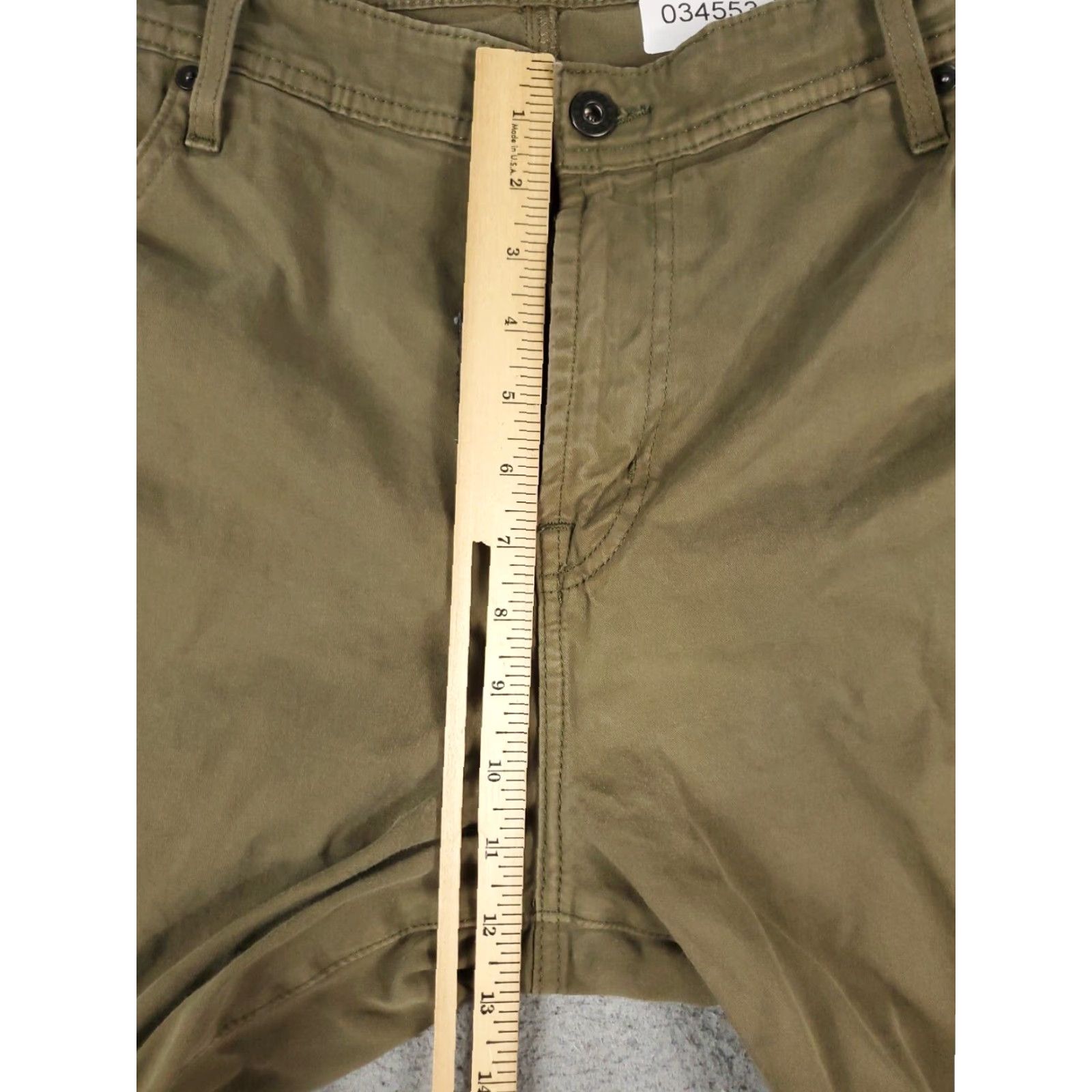 Vintage AG Adriano Goldschmied The Graduate Mens Straight Beige Jeans Pants 40x29 Extra Large XL Size US 40 / EU 56 - 3 Thumbnail