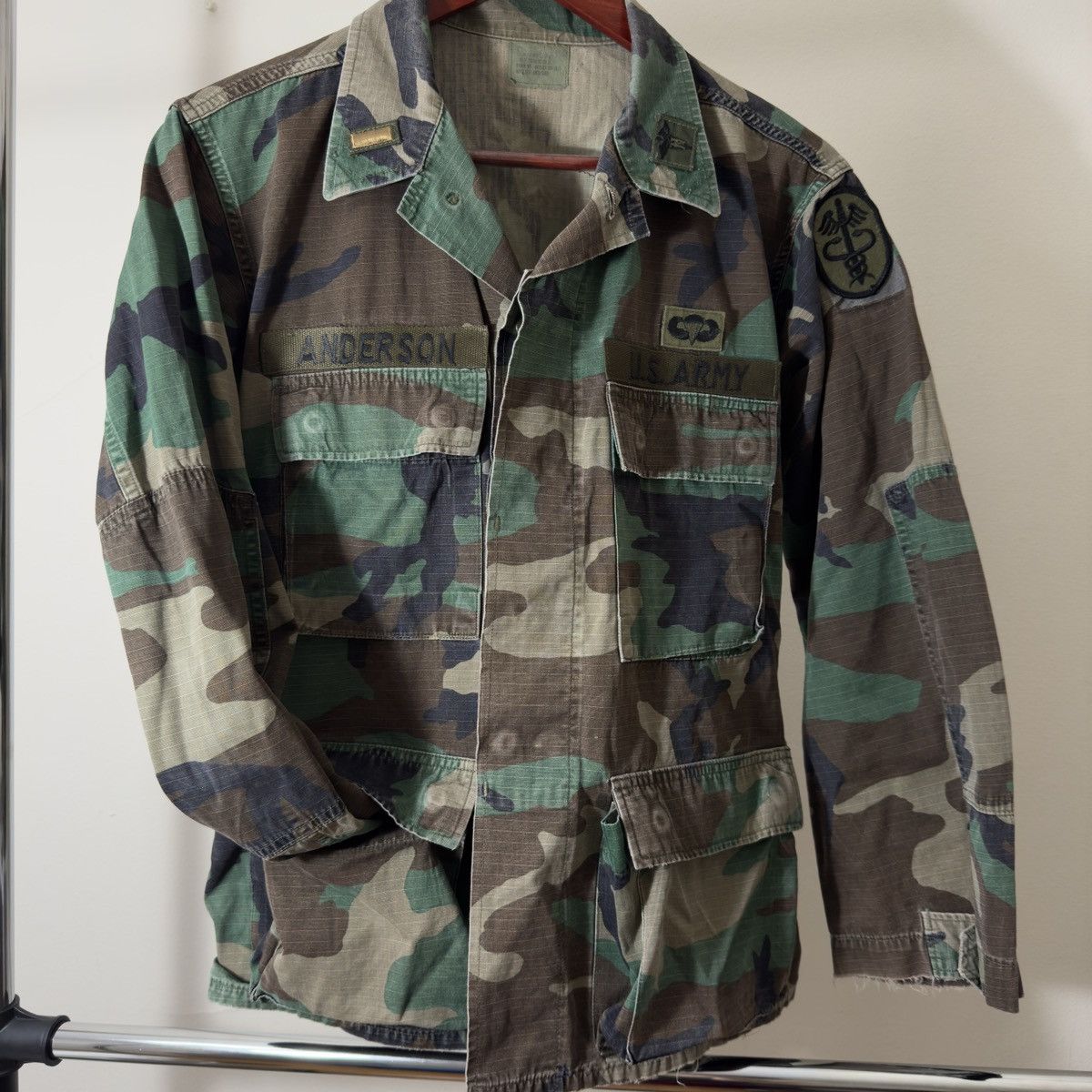 Other Vintage US Army military medic button up shirt/jacket Size US M / EU 48-50 / 2 - 1 Thumbnail