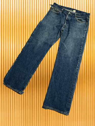 Levi's × Vintage Vintage Levi’s 501 Faded Blue Jeans 36x32 Size US 36 / EU 52 - 1 Thumbnail