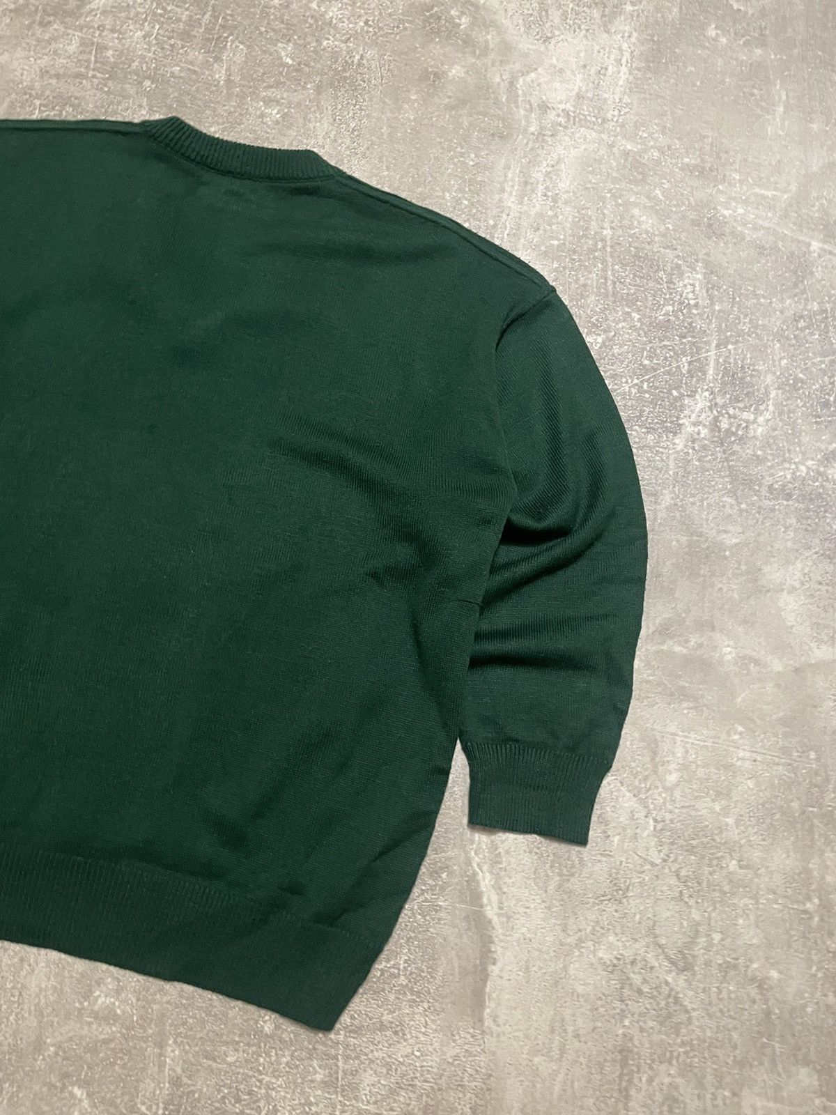 Lacoste Vintage Lacoste Cable Knit Striped Sweater Jumper Size US XXL / EU 58 / 5 - 17 Thumbnail